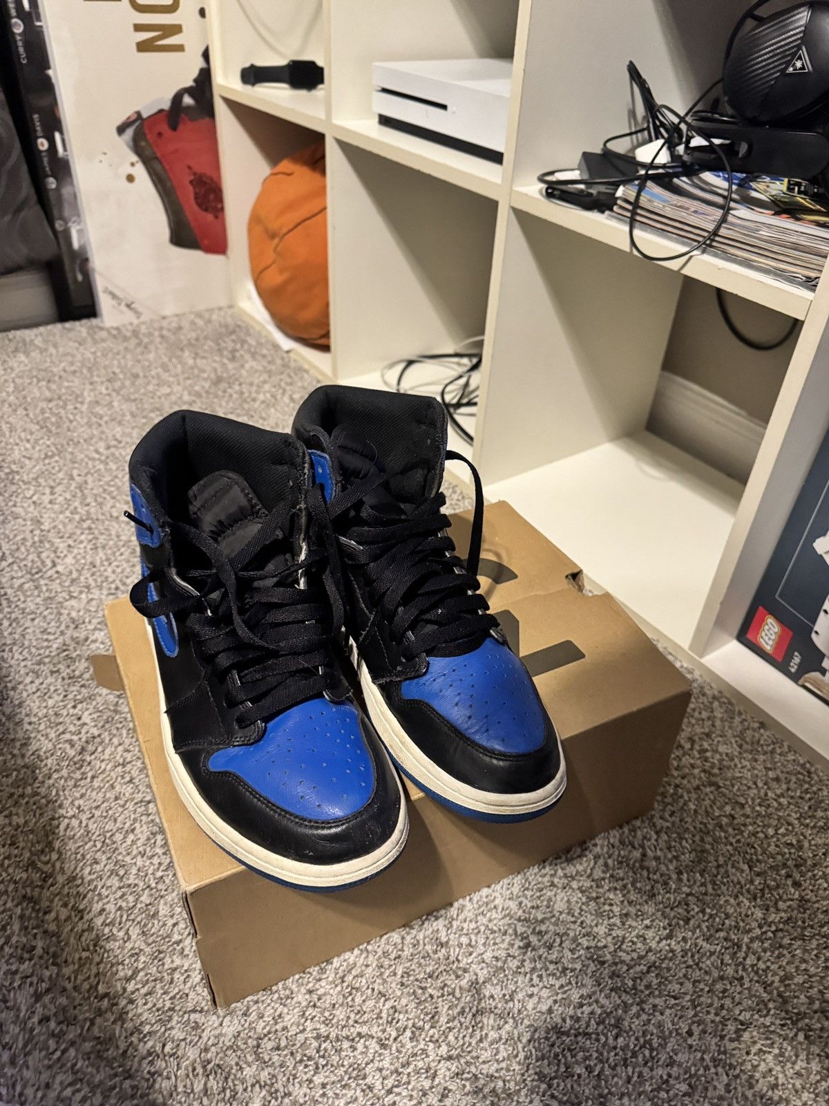 Jordan Brand × Vintage Jordan 1 retro Royal blue Size US 10.5 / EU 43-44 - 1 Thumbnail
