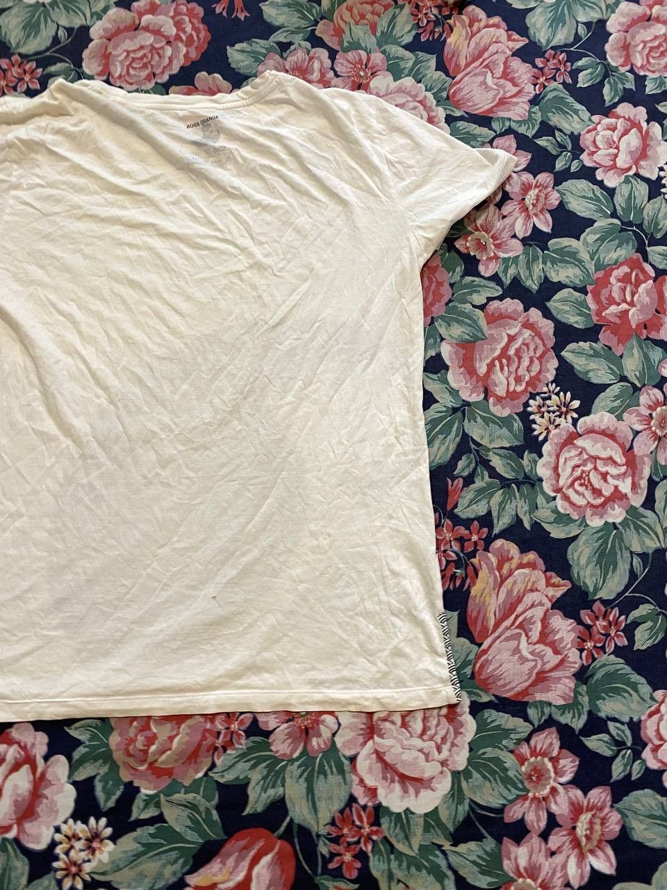 Hugo Boss Vintage white Hugo Boss big print T-Shirt crazy Y2K Size US L / EU 52-54 / 3 - 15 Thumbnail