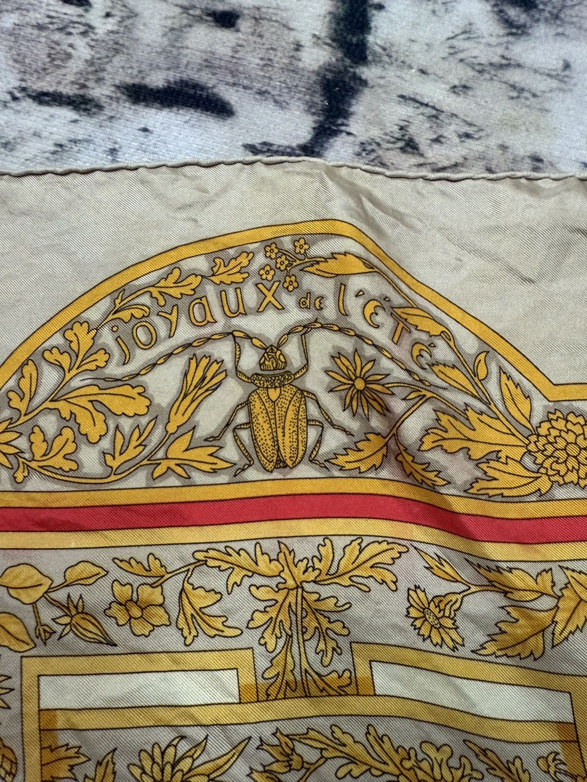 Hermes vintage Herme’s Paris JoyauxdeL’ete Jacquelot 90s Silk Scarf Size ONE SIZE - 18 Thumbnail