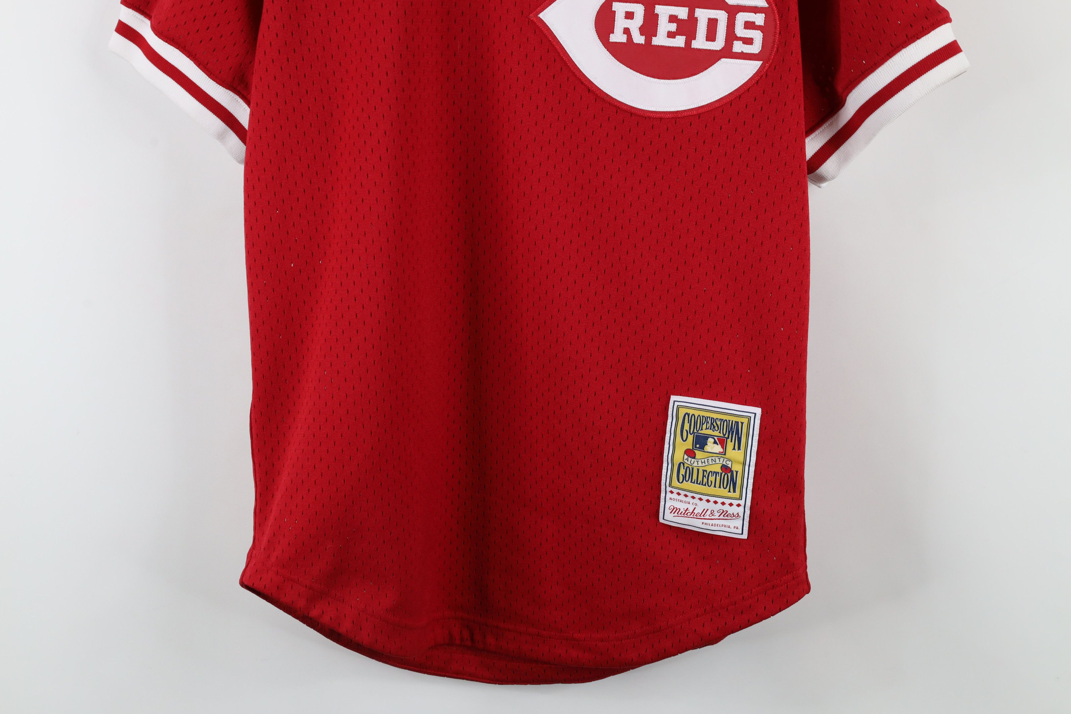 Mitchell & Ness × Vintage Mitchell & Ness Cincinnati Reds Baseball Jersey Cooperstown Size US S / EU 44-46 / 1 - 3 Thumbnail