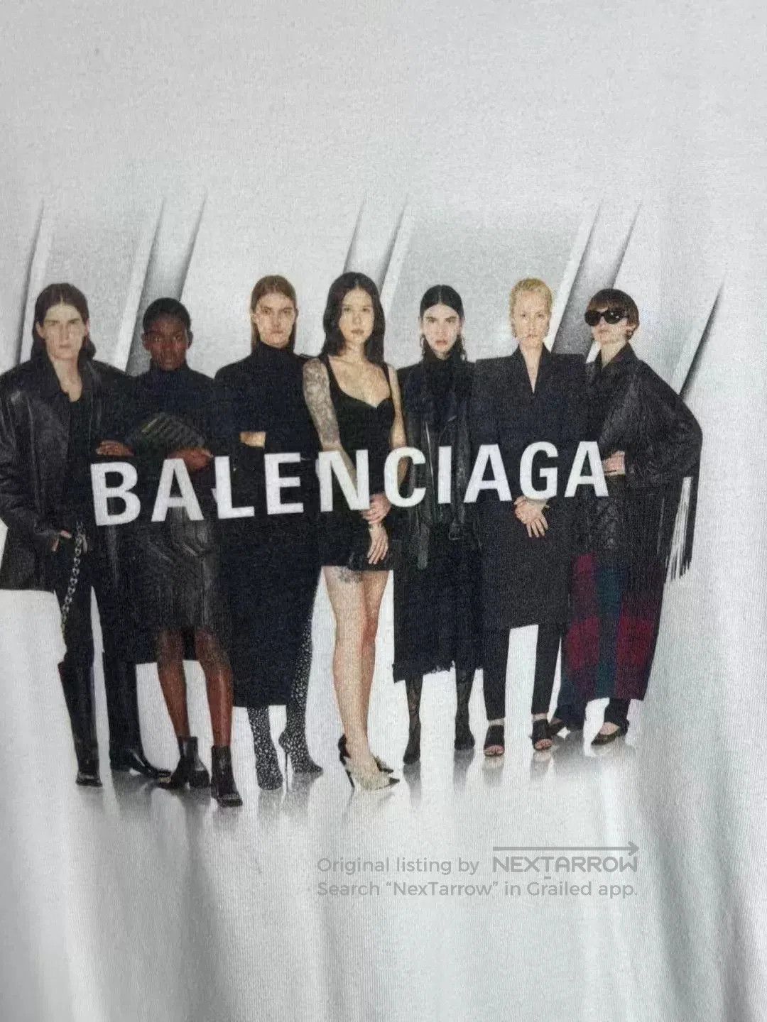 Balenciaga Balenciaga Portrait Short Sleeve Tee. Size US M / EU 48-50 / 2 - 2 Thumbnail