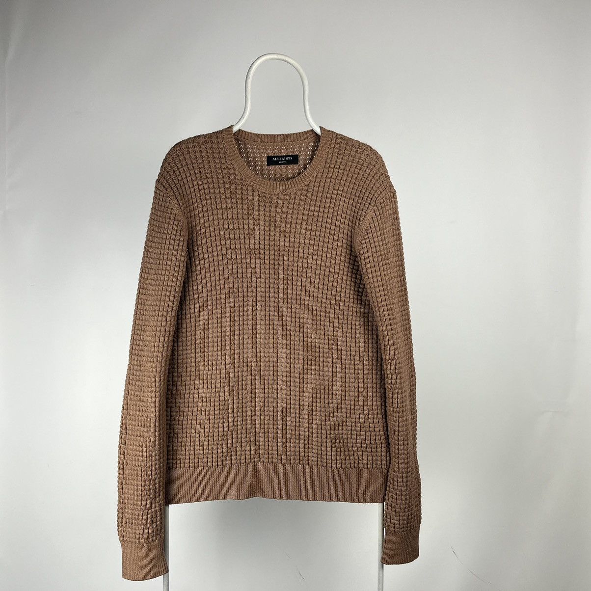 Allsaints Allsaints sweater knit chainmail jumper size Medium Size US M / EU 48-50 / 2 - 1 Thumbnail
