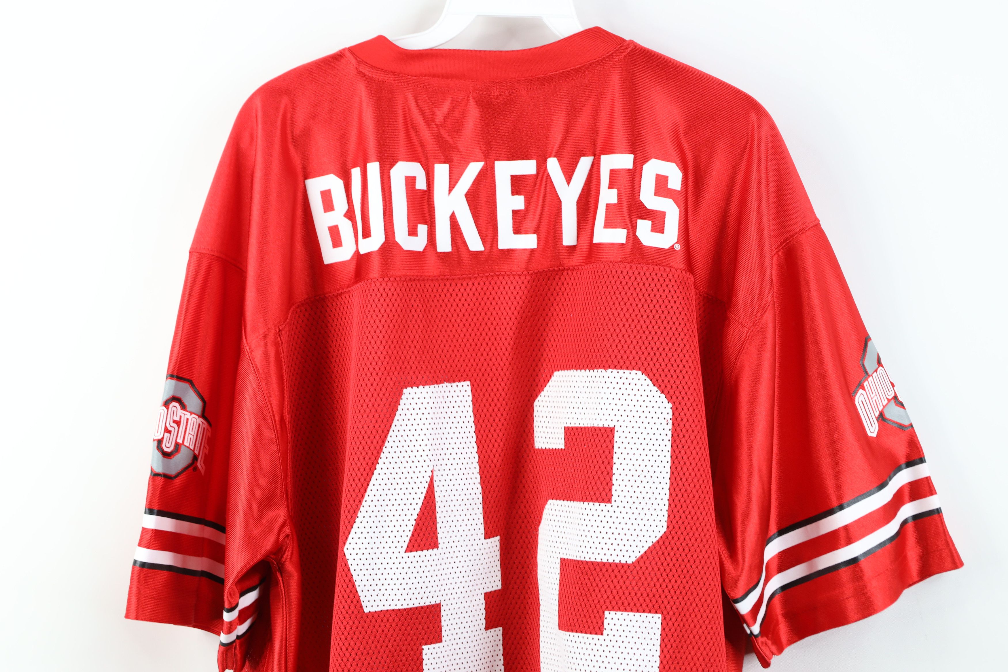 Vintage Vintage The Ohio State University Football Jersey Mesh #42 Size US L / EU 52-54 / 3 - 10 Thumbnail