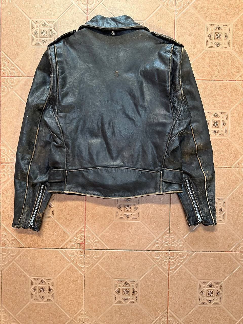 Other Vtg Schott Perfecto Double Collar Leather Jacket Size US S / EU 44-46 / 1 - 9 Thumbnail