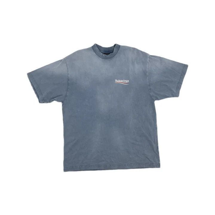 Balenciaga Balenciaga SS25 Logo Print Short Sleeve T-Shirt 0079-2507 Size US M / EU 48-50 / 2 - 2 Thumbnail