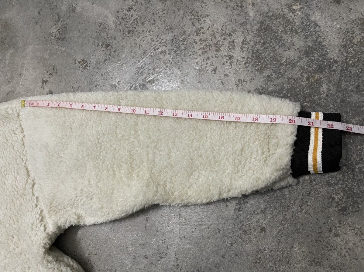 Converse Vtg Converse "Chuck Taylor" Sherpa Fleece Half-Zip Hoodie Size US L / EU 52-54 / 3 - 12 Thumbnail