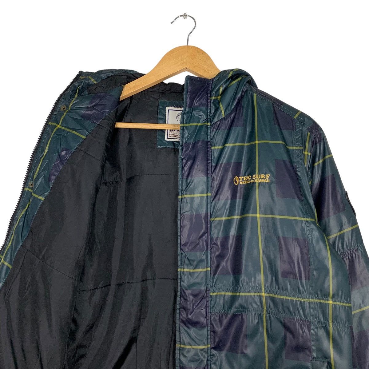 Japanese Brand T&C SURF Designs Checked Light Hoodie Jacket Youth #1064-C48 Size US S / EU 44-46 / 1 - 11 Thumbnail