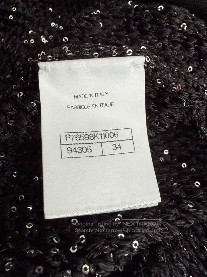 Chanel Chanel Early Spring Vacation Sequin Star Knitted Cardigan Size XXS / US 00 / IT 34 - 5 Thumbnail
