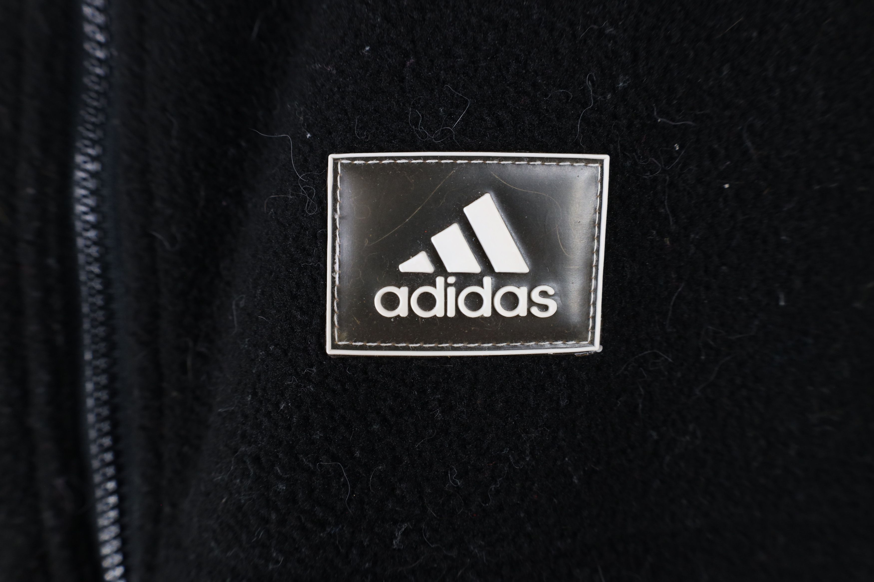 Adidas × Vintage Vintage 90s Adidas Spell Out Reversible Hooded Jacket Size US L / EU 52-54 / 3 - 4 Thumbnail