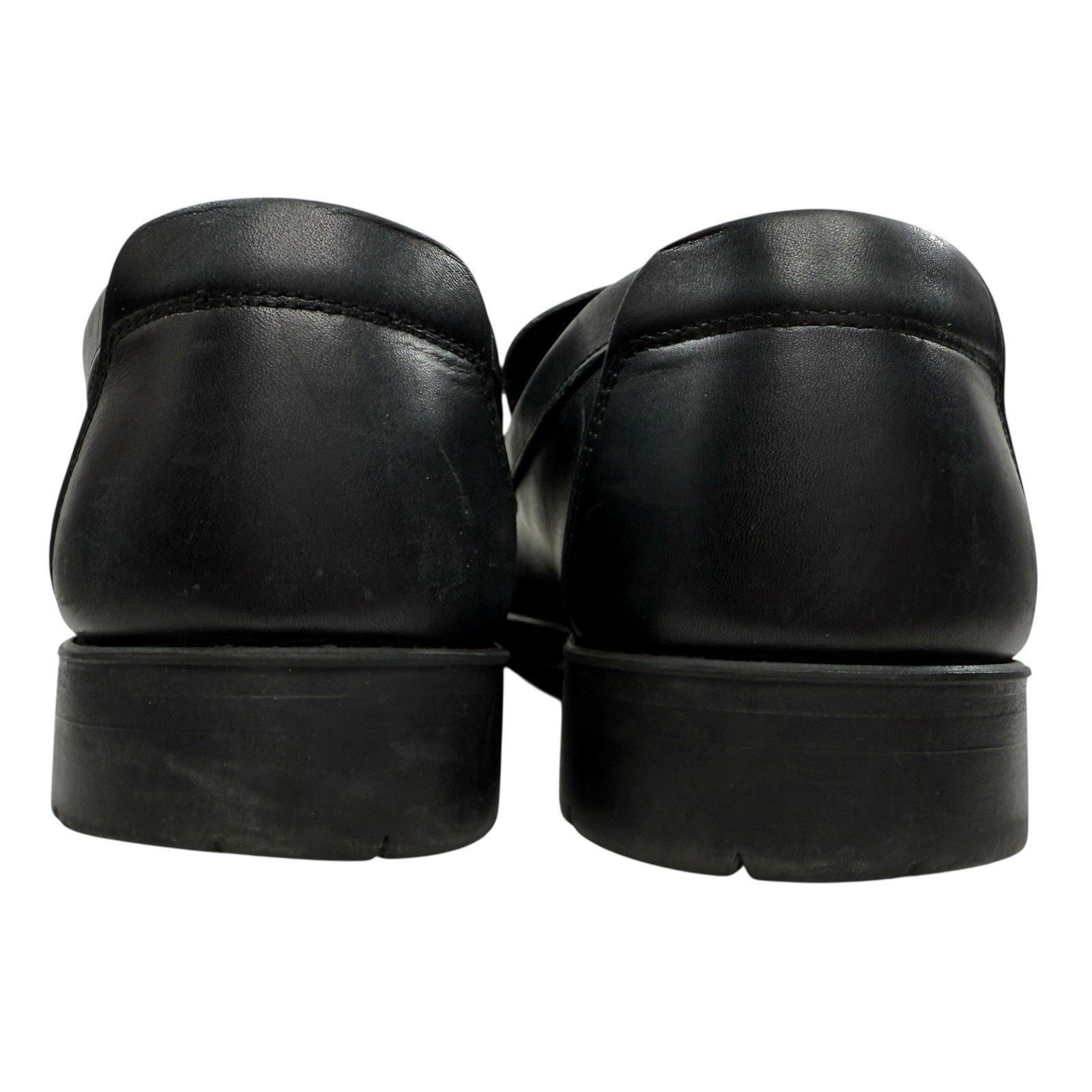 Salvatore Ferragamo Ferragamo David Leather Loafers Gancini Horse Bit Size 10 EE Size US 10 / EU 43 - 11 Thumbnail