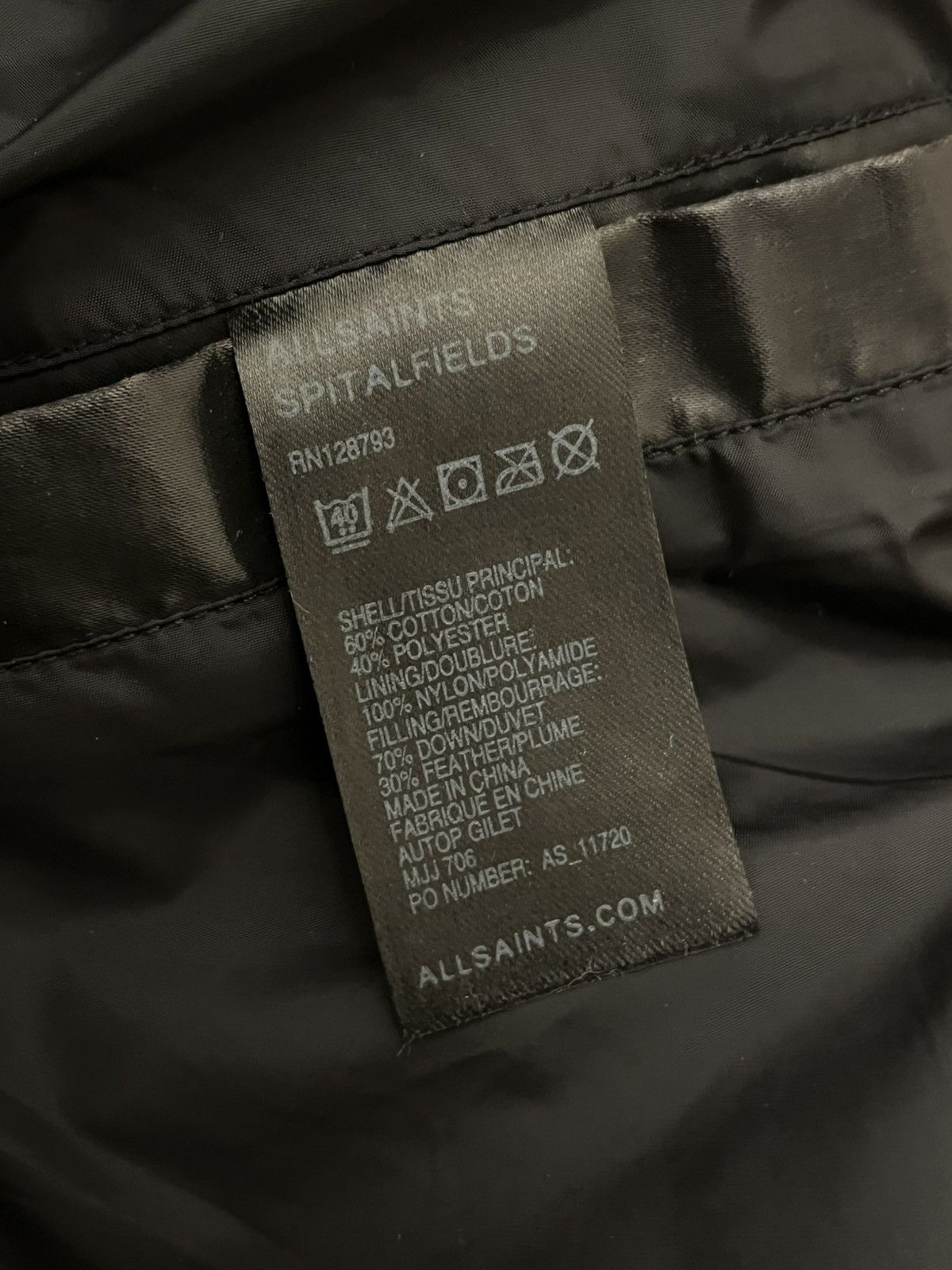 Allsaints Rick owens avant garde natural down archive waxed puffer Size US XL / EU 56 / 4 - 16 Thumbnail