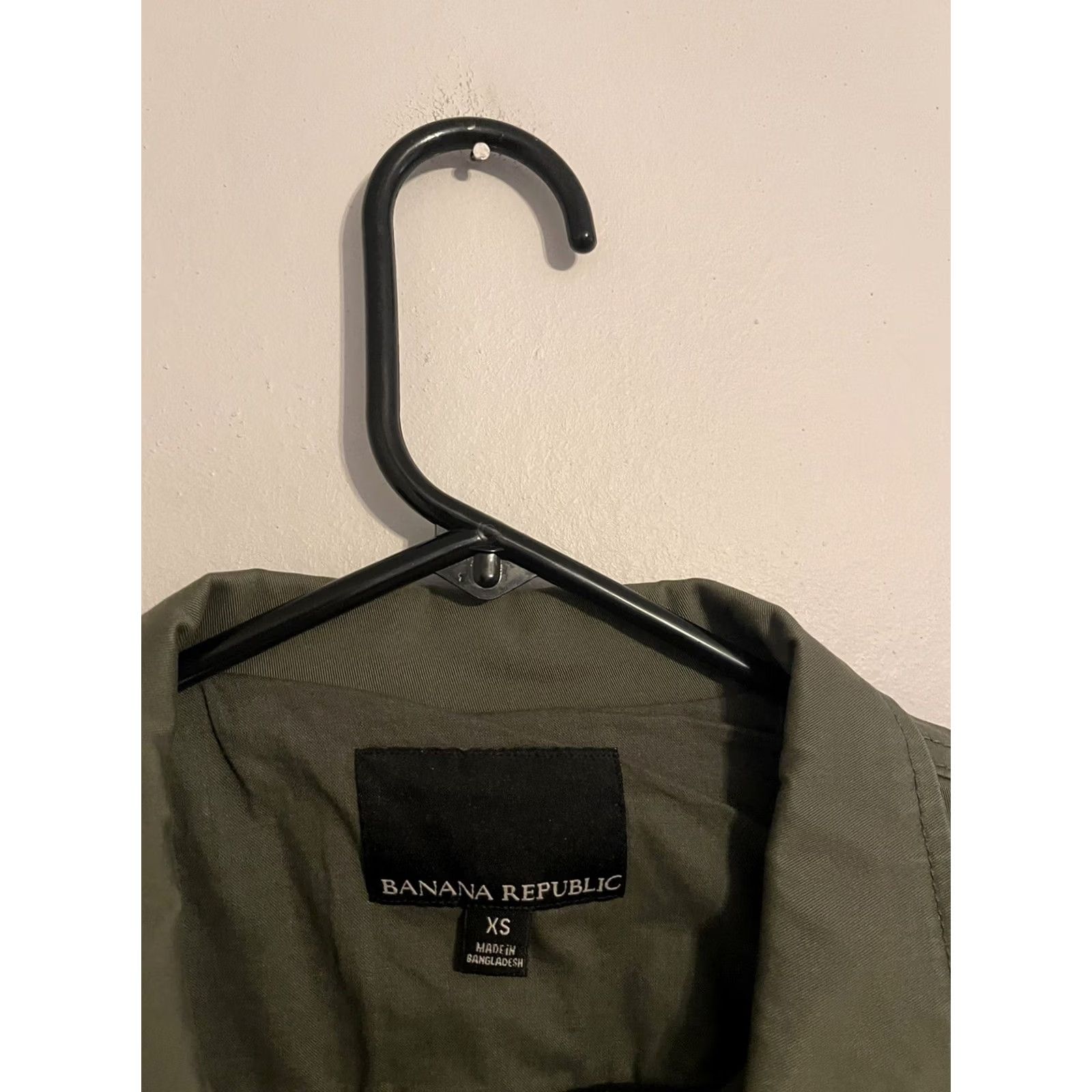Banana Republic Banana Republic Jacket Adult XSmall Olive Green Standard Collar Flight 494446 Unisex Size US XS / EU 42 / 0 - 3 Thumbnail