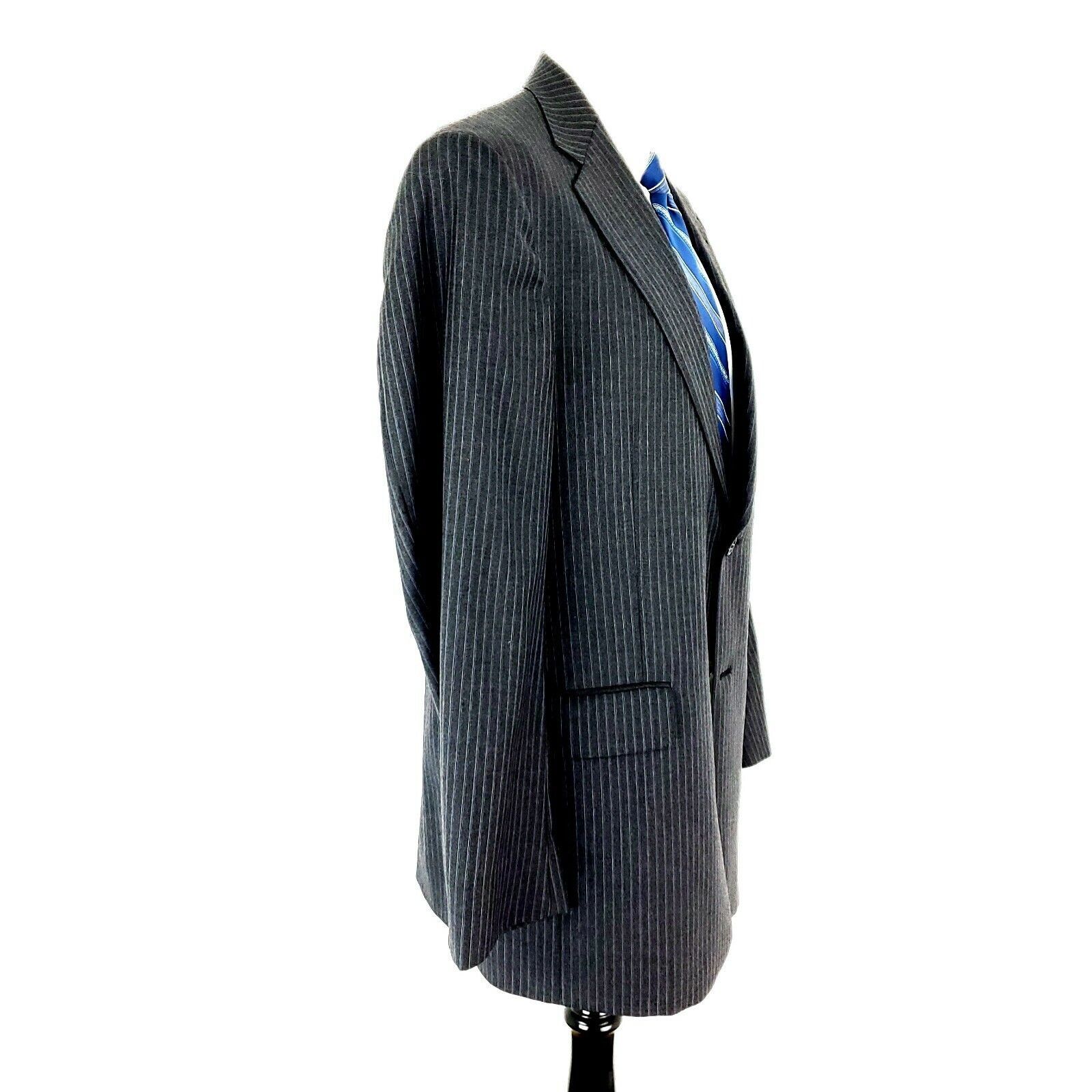 Hart Schaffner Marx Hart Schaffner Marx Gold Trumpeter Wool 2 Button 2 Piece Sui Size 40L - 7 Thumbnail