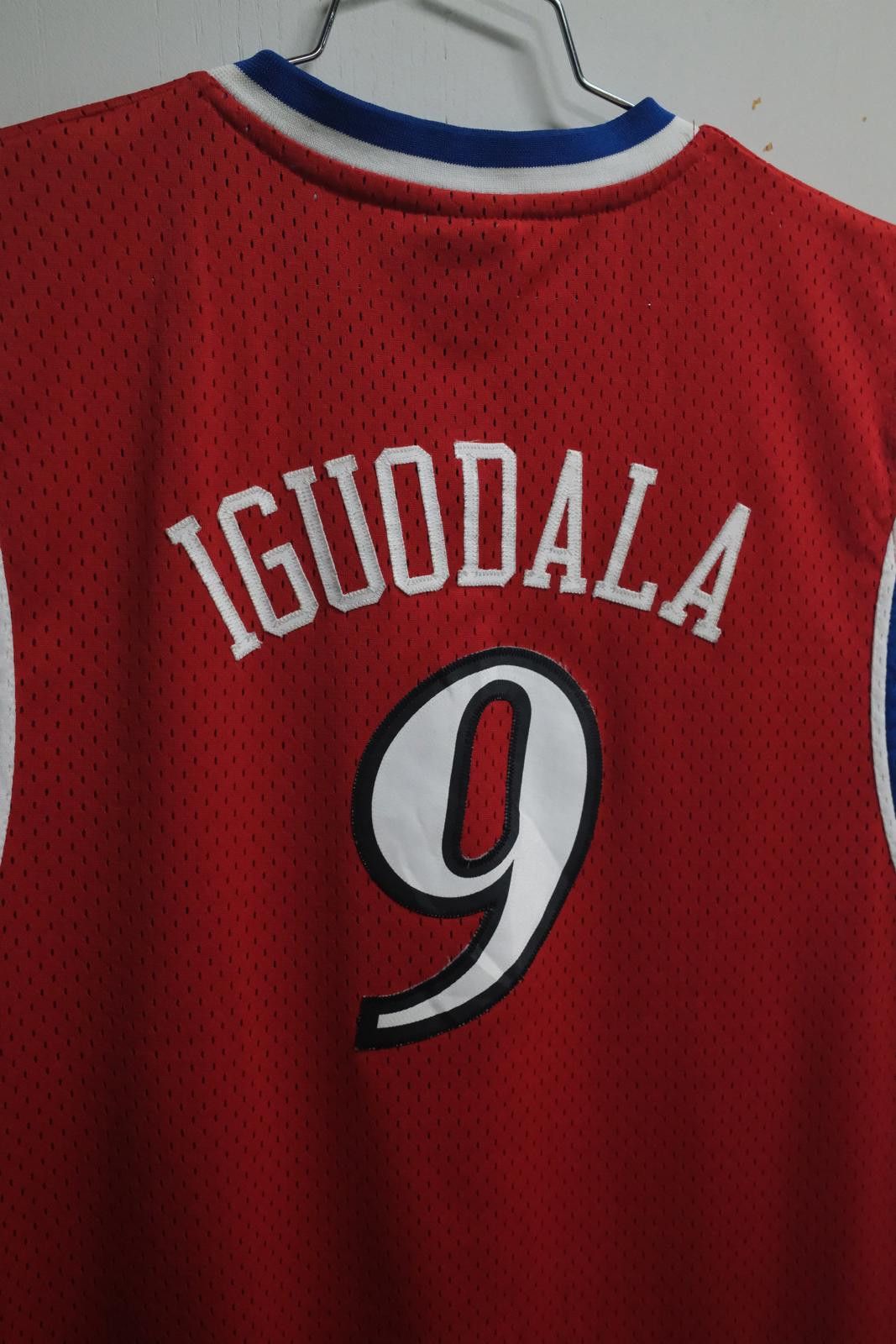 Adidas Adidas Philadelphia 76ers Iguodala #9 Basketball Jersey Size ONE SIZE - 9 Thumbnail