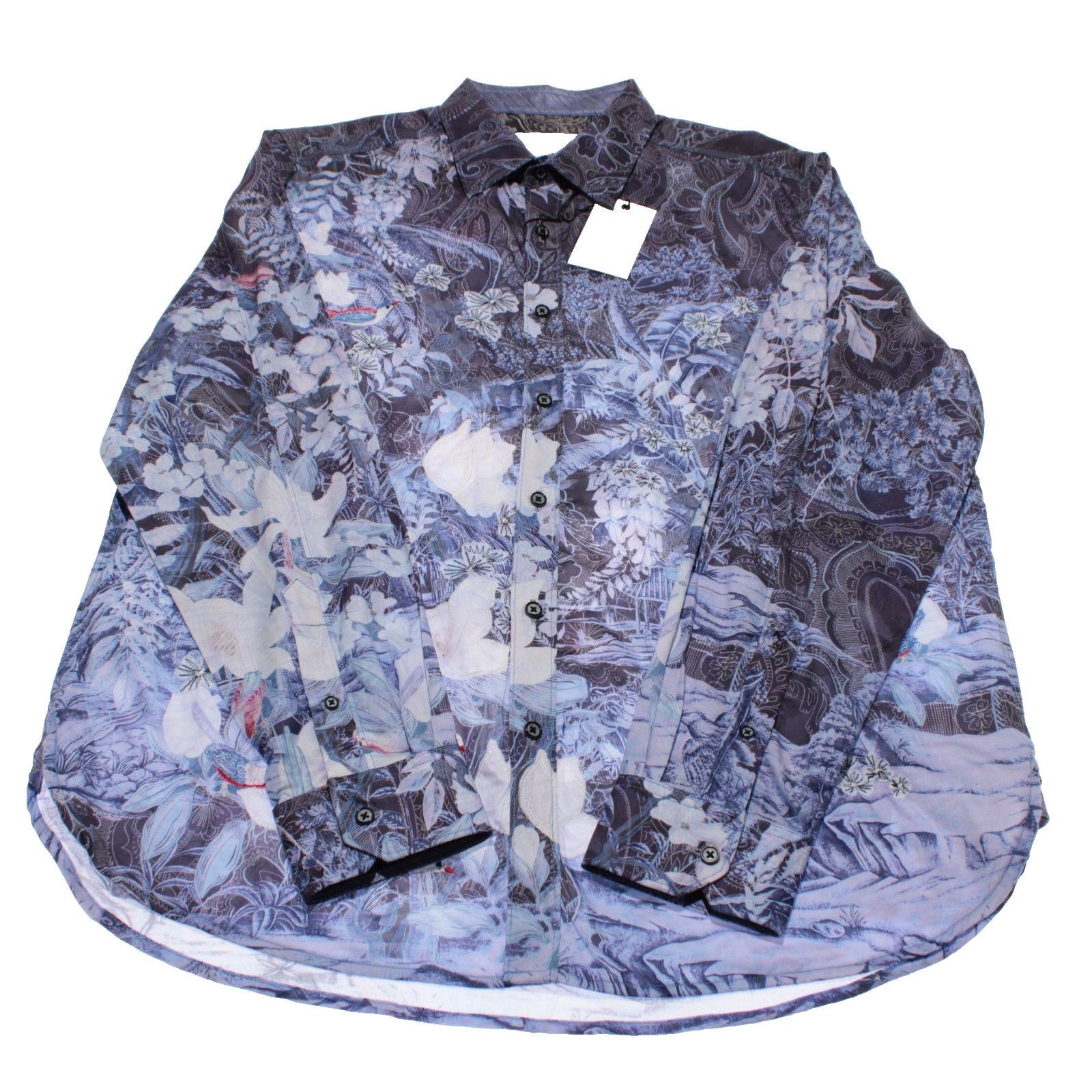 Robert Graham Robert Graham New with tags Shirt Size XL US In Purple Size US XL / EU 56 / 4 - 4 Thumbnail