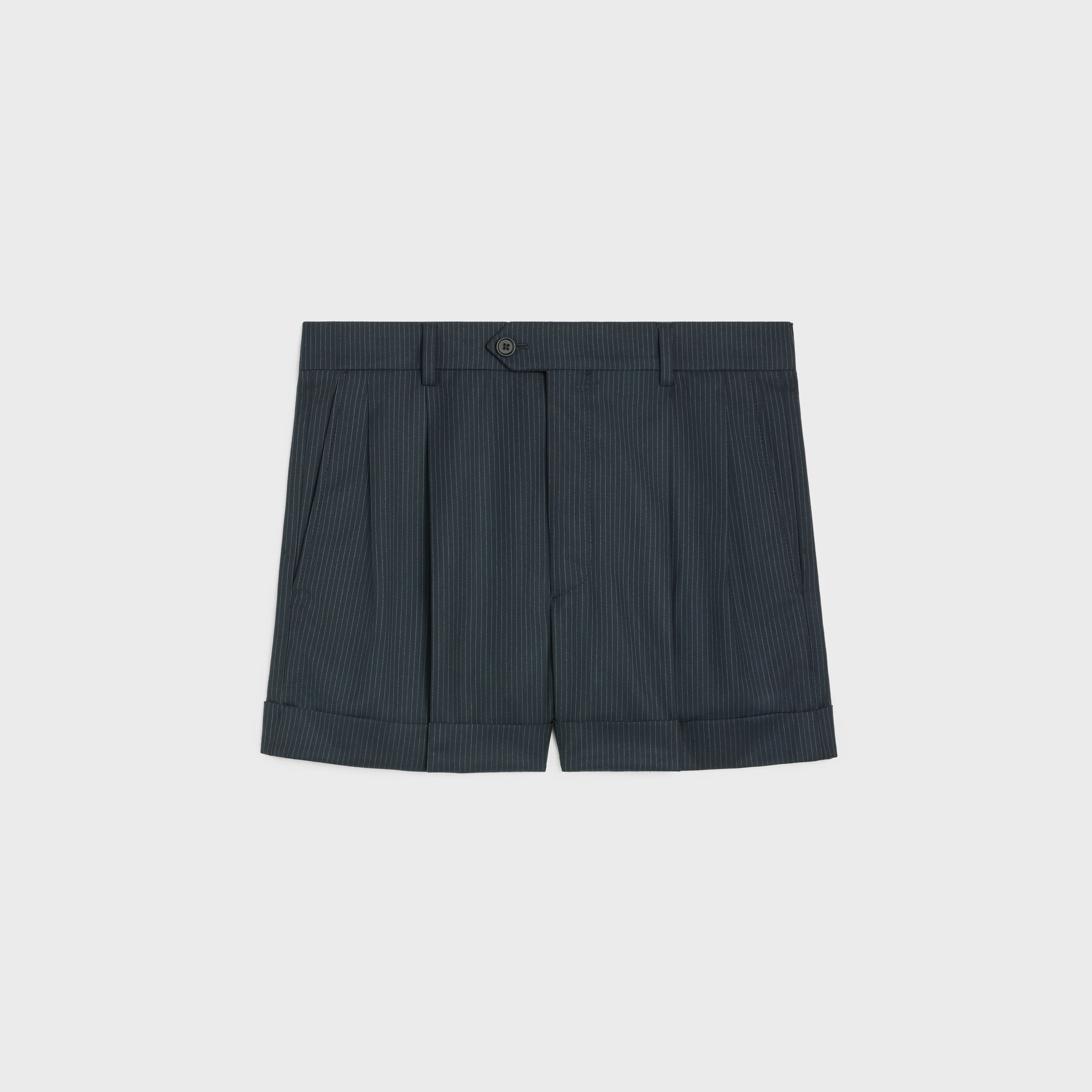 Celine skate shorts in striped wool Size 29" - 1 Thumbnail