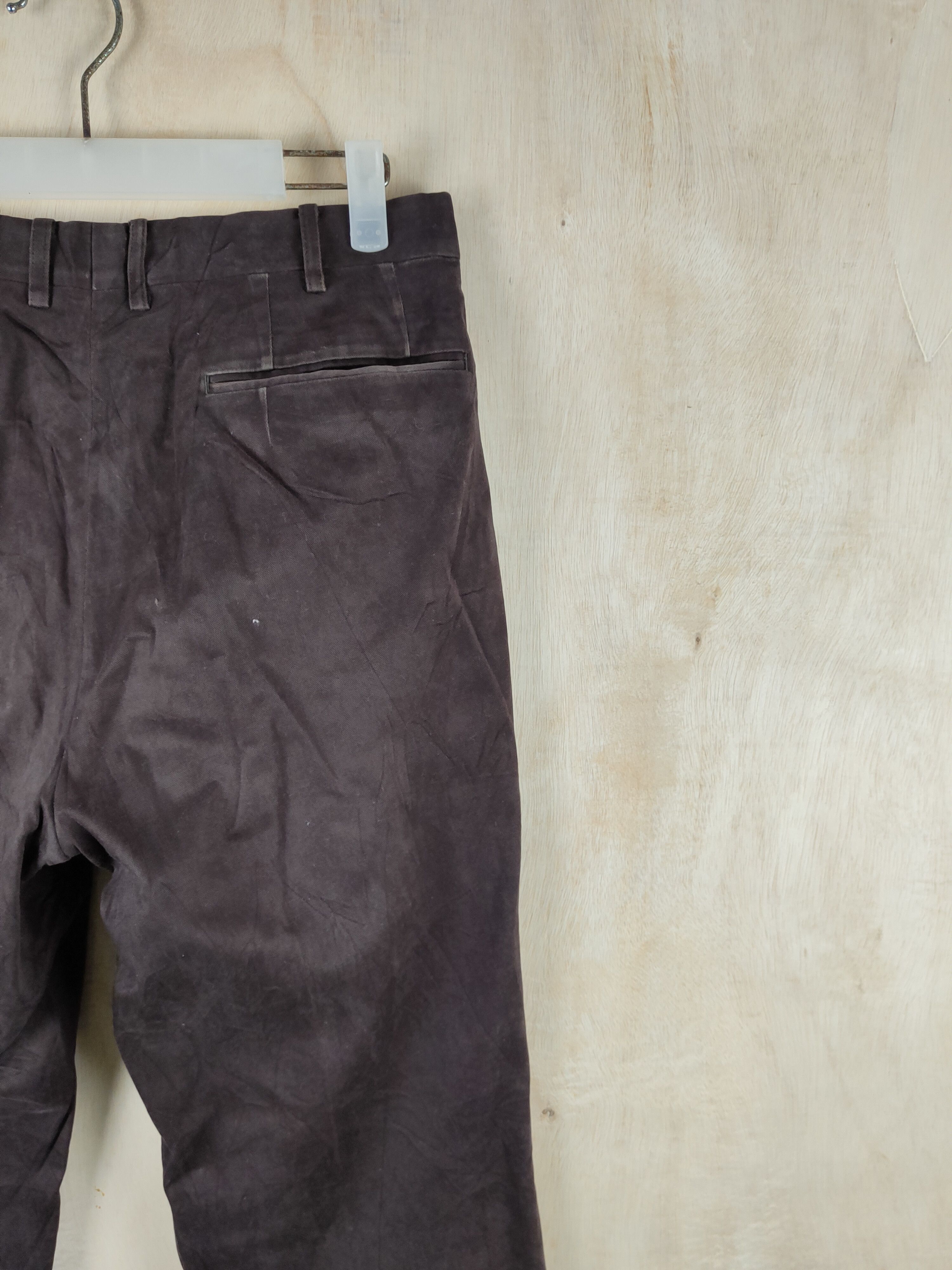 Japanese Brand Japanese Brand Dark Brown Casual Pants #S2505 Size 30" / US 8 / IT 44 - 8 Thumbnail