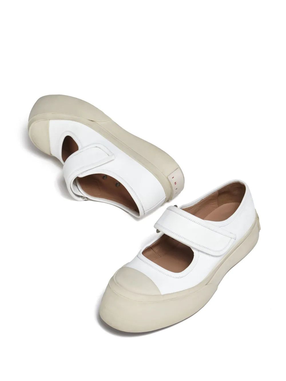 Marni o1y1025 Ballet Flats in White Size US 10 / IT 40 - 4 Thumbnail