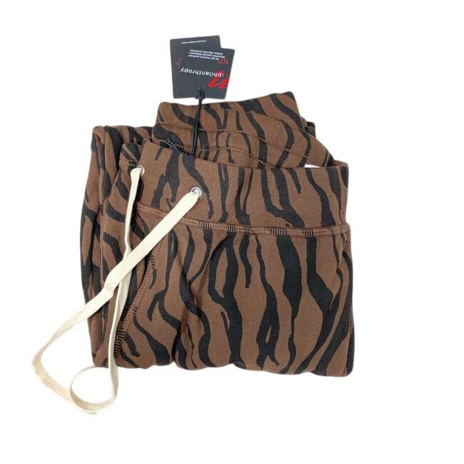 Other Nphilanthropy Chocolate Zebra Derby Joggers Size 26" / US 2 / IT 38 - 4 Thumbnail