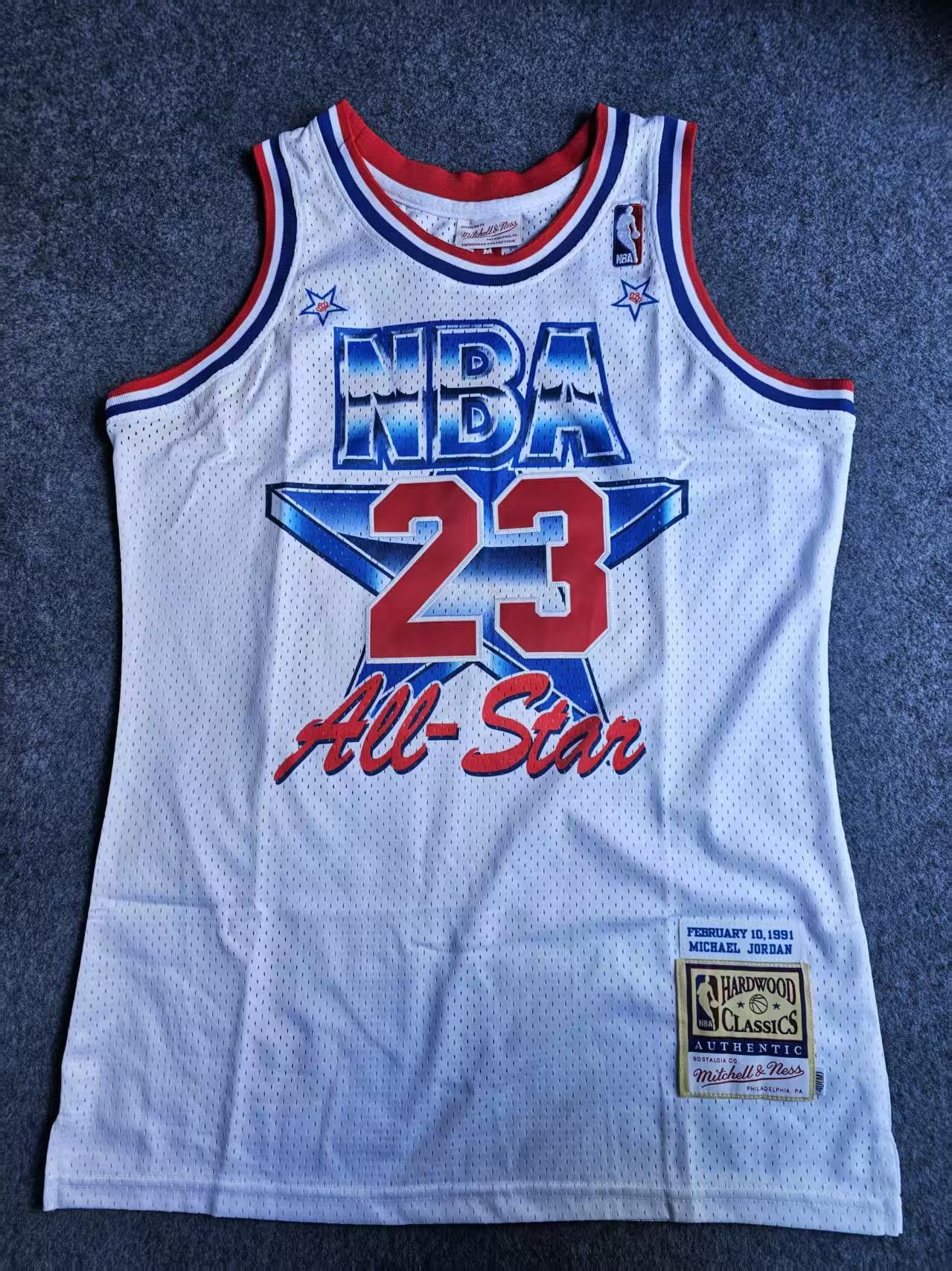 NBA 1991 NBA All Star 23 Michael Jordan Jersey S Size US S / EU 44-46 / 1 - 2 Thumbnail