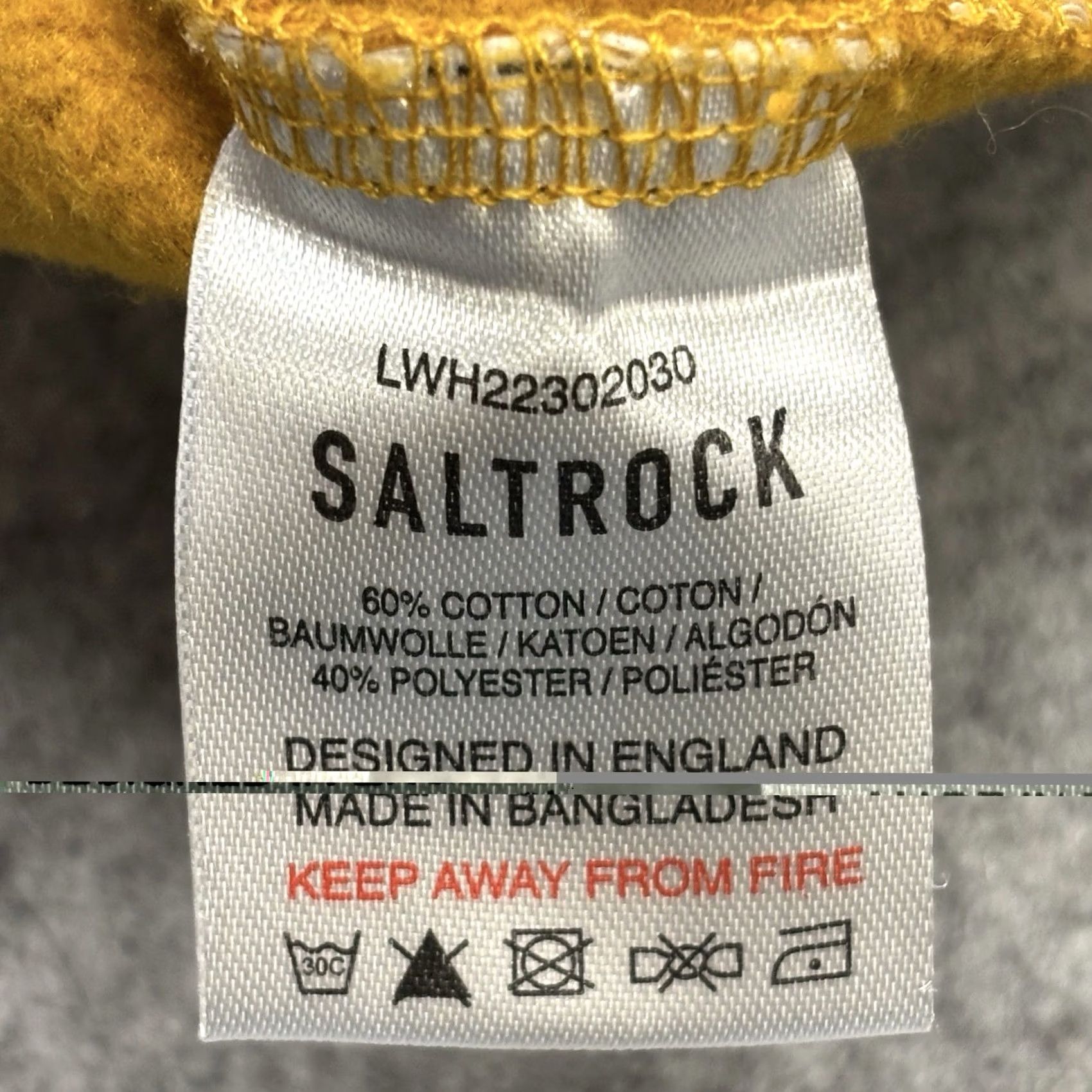 Vintage VINTAGE Saltrock Sweatshirt Women UK14 Mustard Pullover Long Sleeve Regular 14 Autumn Winter Spring Summer Boys? Size XL / US 12-14 / IT 48-50 - 7 Thumbnail