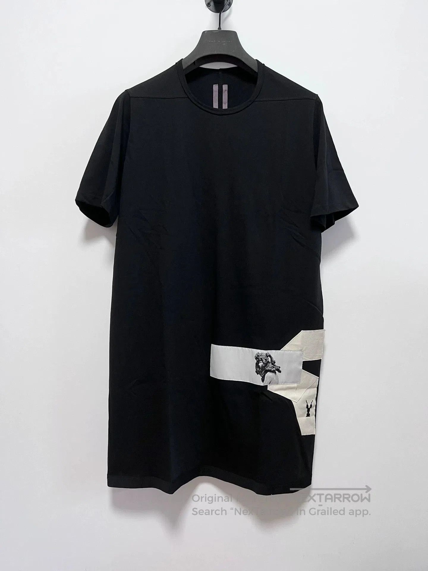 Rick Owens Rick Owens Black Short Sleeve T. Size US L / EU 52-54 / 3 - 1 Thumbnail