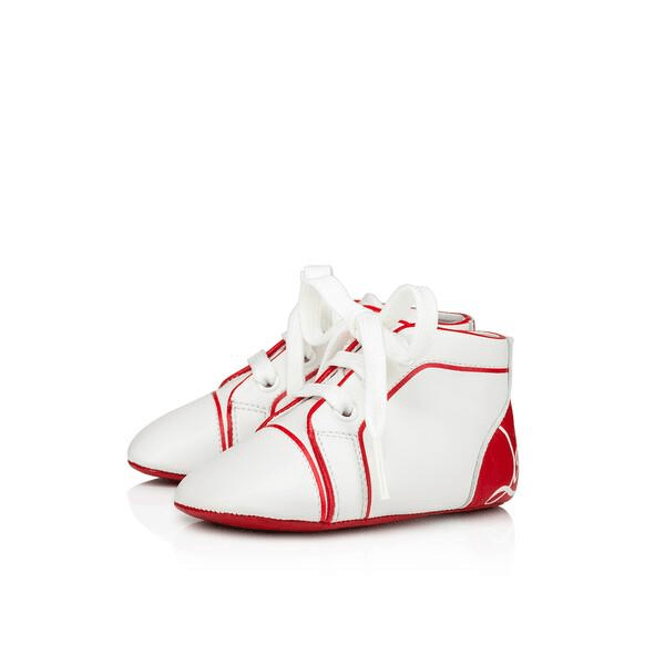 Christian Louboutin o1s1wg110226 Slip Ons in White Size US 10 / EU 43 - 1 Thumbnail