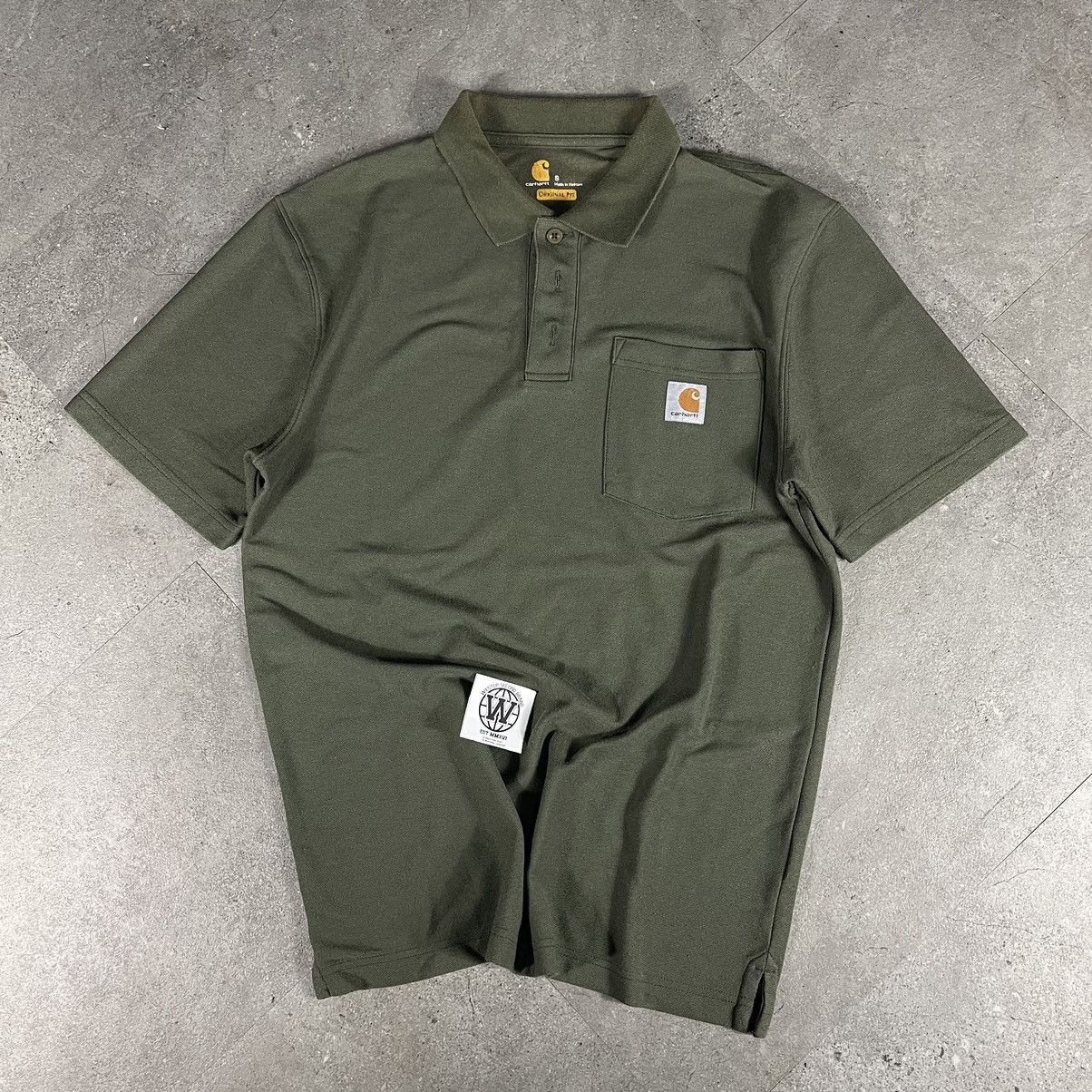 Carhartt Polotshirt carhartt k570 mos Size US M / EU 48-50 / 2 - 1 Thumbnail