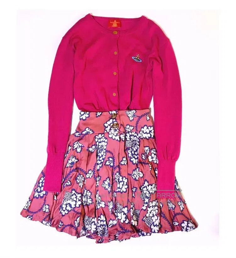 Vivienne Westwood Vivienne Westwood size L Flowy Skirt with Floral Print Size 24" / US 00 / IT 34 - 7 Thumbnail