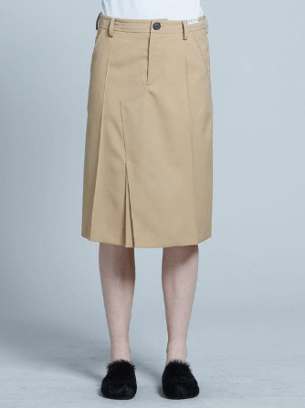 Marni o1srvl11e0624 Skirt in Beige Size 28" / US 6 / IT 42 - 1 Thumbnail