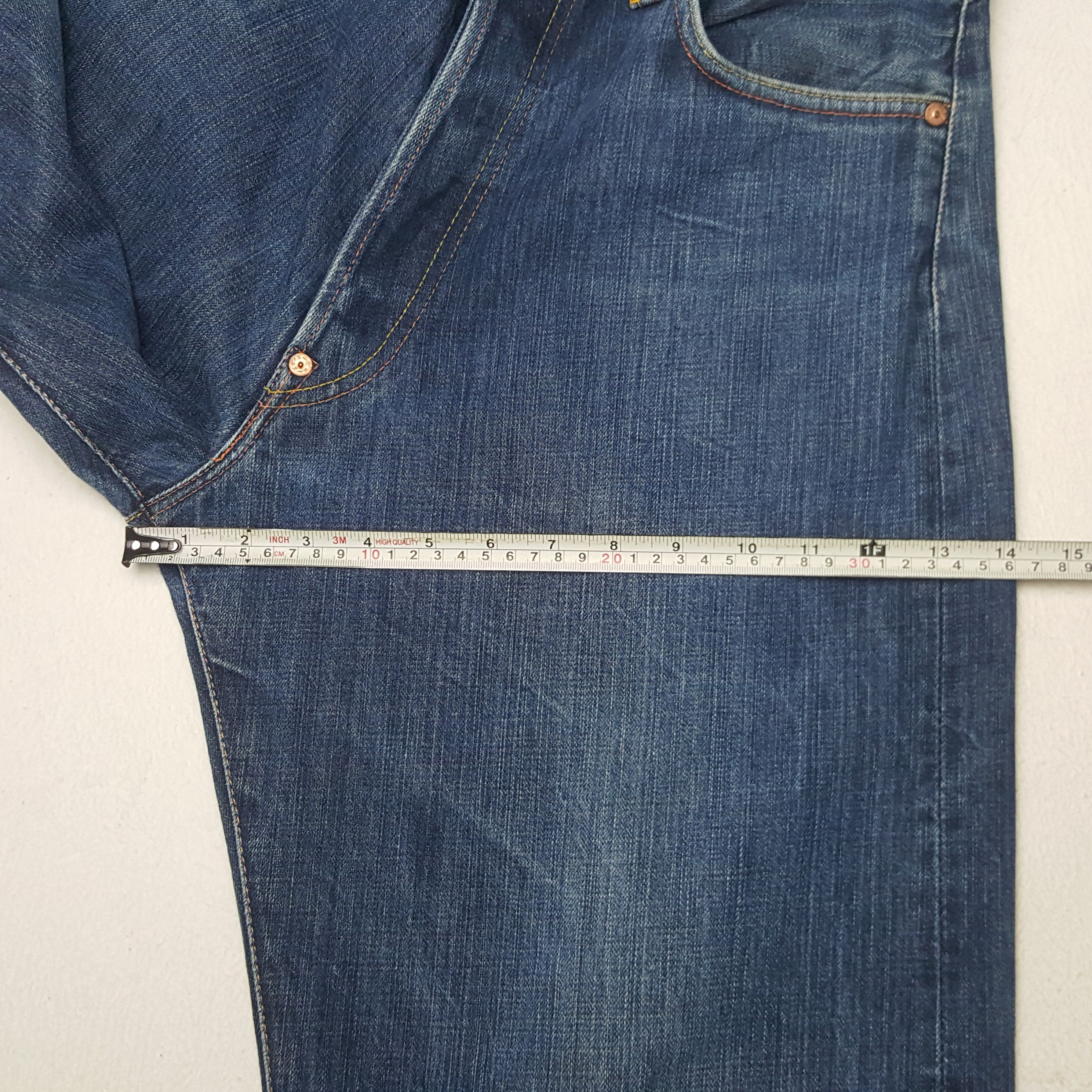 Evisu × Japanese Brand × Vintage Vintage Evisu Japanese Brand Daicock Custom Art Denim Jeans Size US 32 / EU 48 - 11 Thumbnail