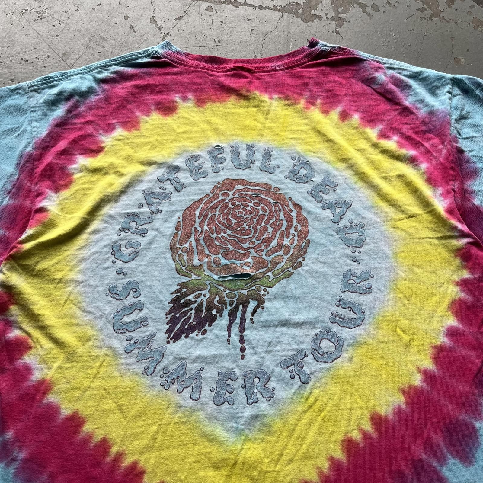 Band Tees × Grateful Dead × Liquid Blue Vintage 90s Liquid Blue Grateful Dead Summer Tour Band Shirt Size US XL / EU 56 / 4 - 6 Thumbnail
