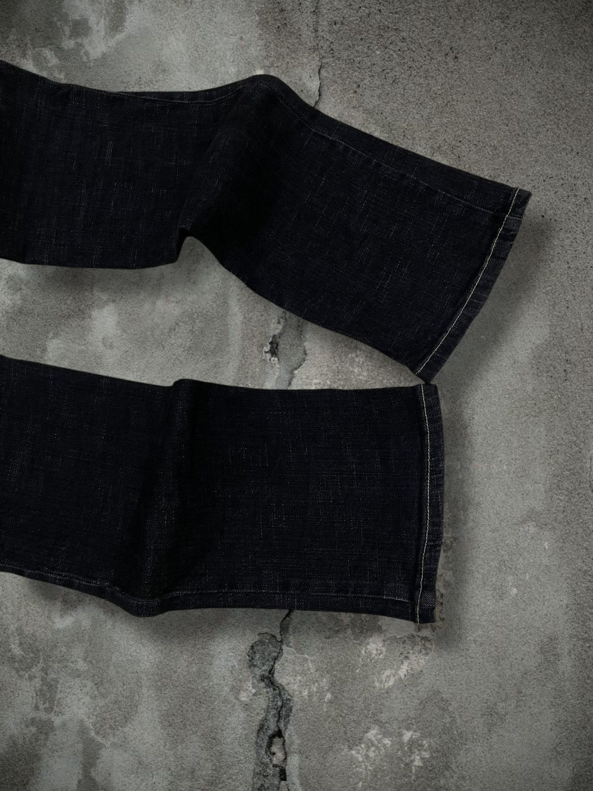 Japanese Brand Vintage 1990s Japan Designer Carouge Small Flared Denim Size US 32 / EU 48 - 12 Thumbnail