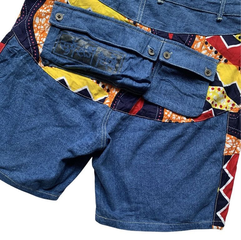 Japanese Brand 🔥unique and rare 🔥Amina multi pocket monkey denim pants Size US 33 - 2 Thumbnail