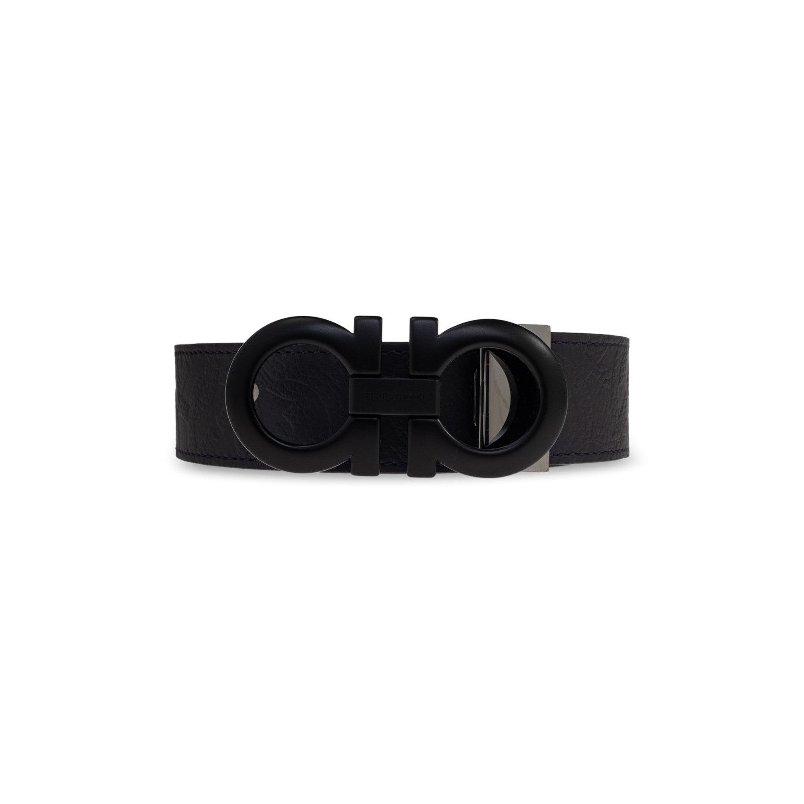 Salvatore Ferragamo FERRAGAMO Double Adjustable Black Reversible Belt New & Auth Size ONE SIZE - 1 Thumbnail