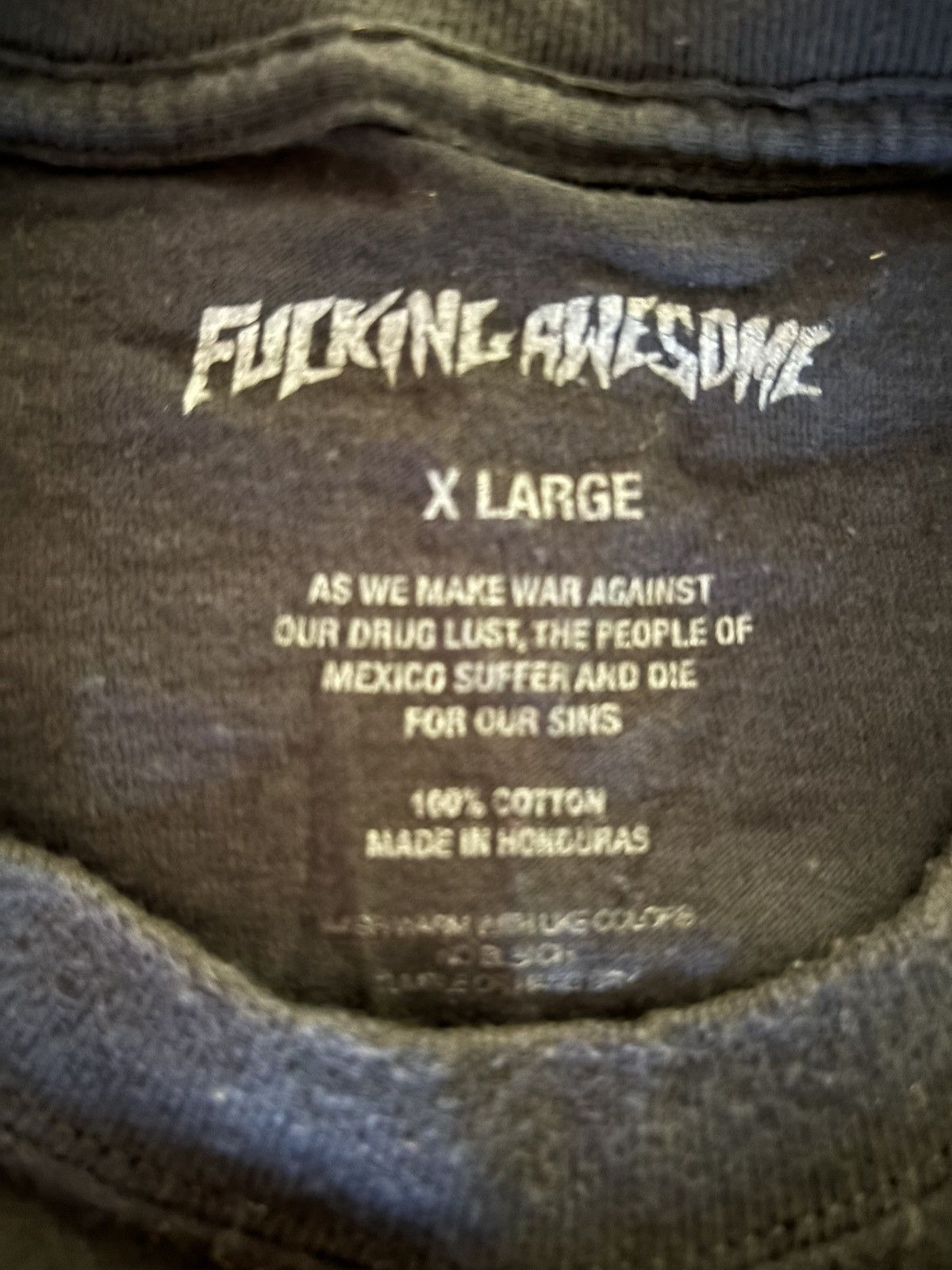 Fucking Awesome Fucking Awesome Bob Marley and Stevie Wonder Graphic T-Shirt Size US XL / EU 56 / 4 - 4 Thumbnail