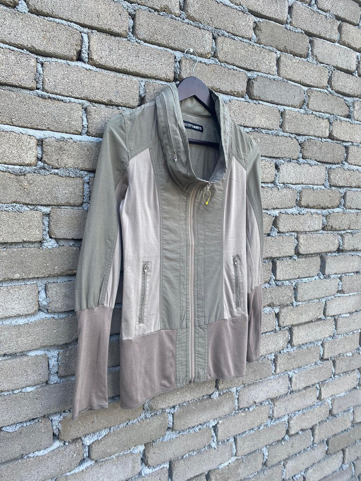 5351 POUR LES FEMMES 5351 Pour Les Femmes Zipper Jacket With Hoodie Size XS / US 0-2 / IT 36-38 - 3 Thumbnail