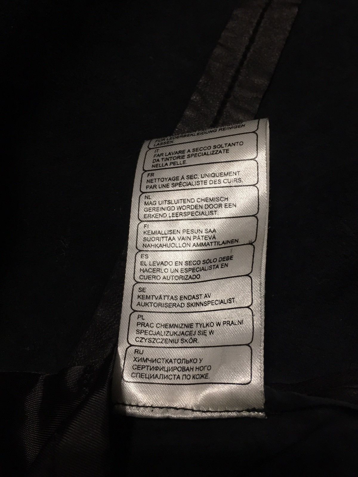Designer CIGNO NERO Genuine Leather Jacket Black EU 36 Size XS / US 0-2 / IT 36-38 - 8 Thumbnail