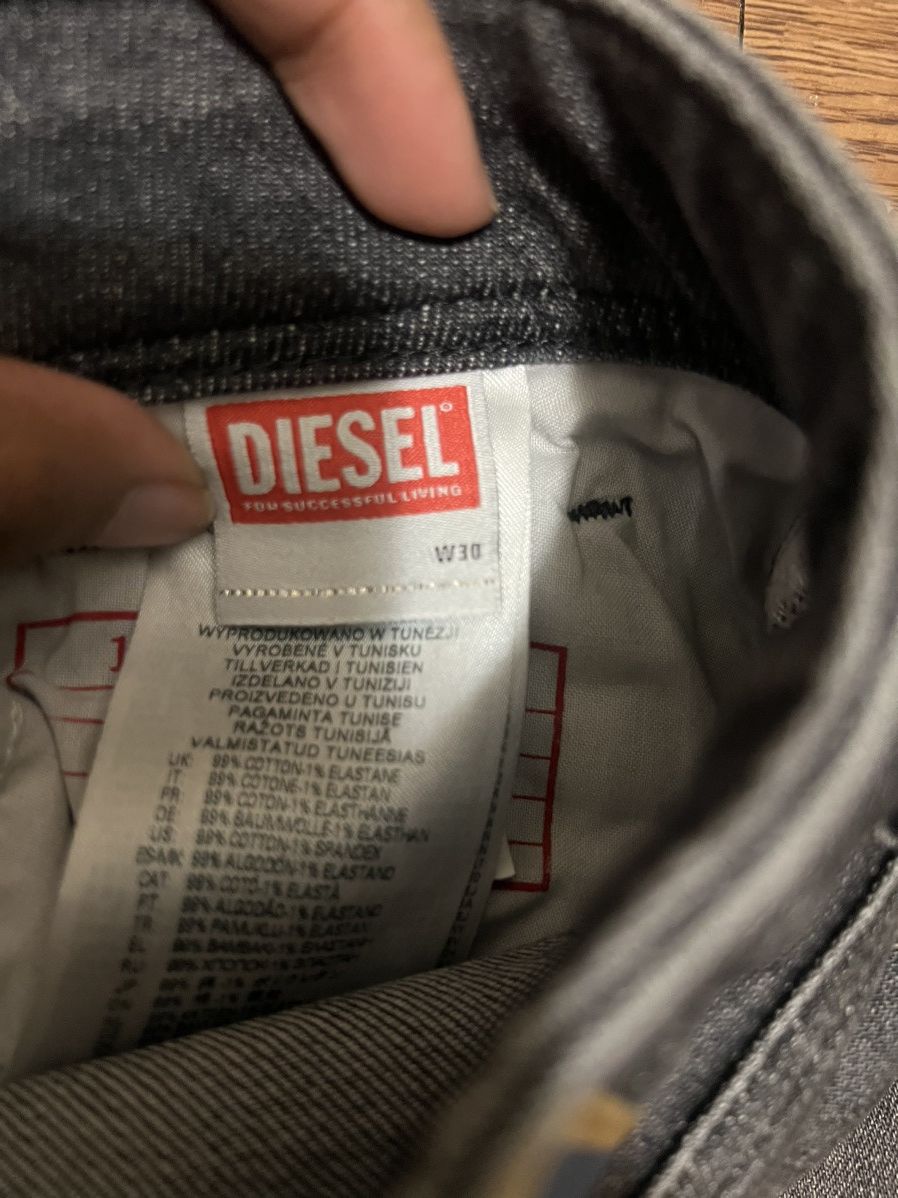 Diesel Diesel 1969 D-EBBEY Size 30" / US 8 / IT 44 - 6 Thumbnail