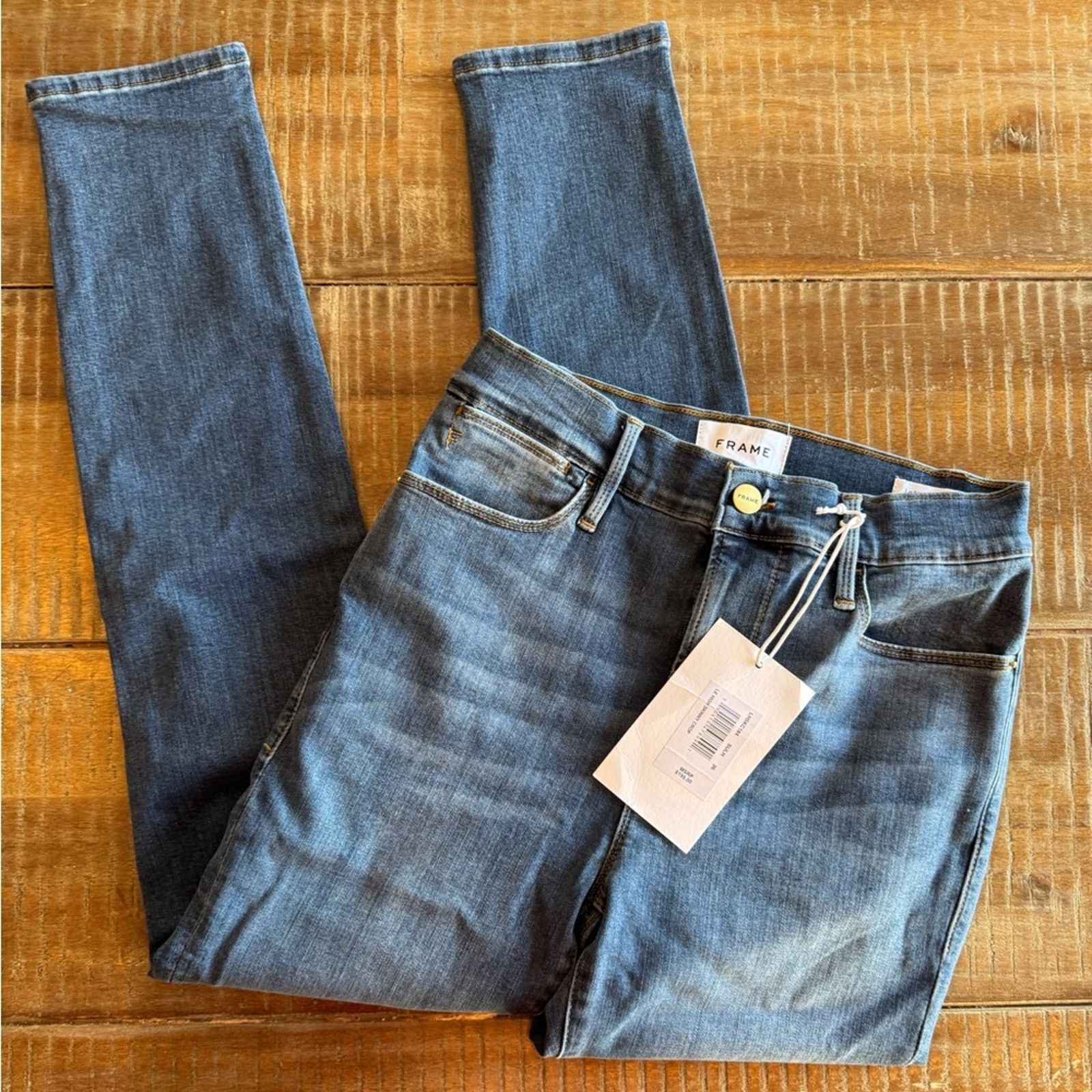 Frame NWT Frame Le High Waist Skinny Cropped Jeans Size 26" / US 2 / IT 38 - 2 Thumbnail