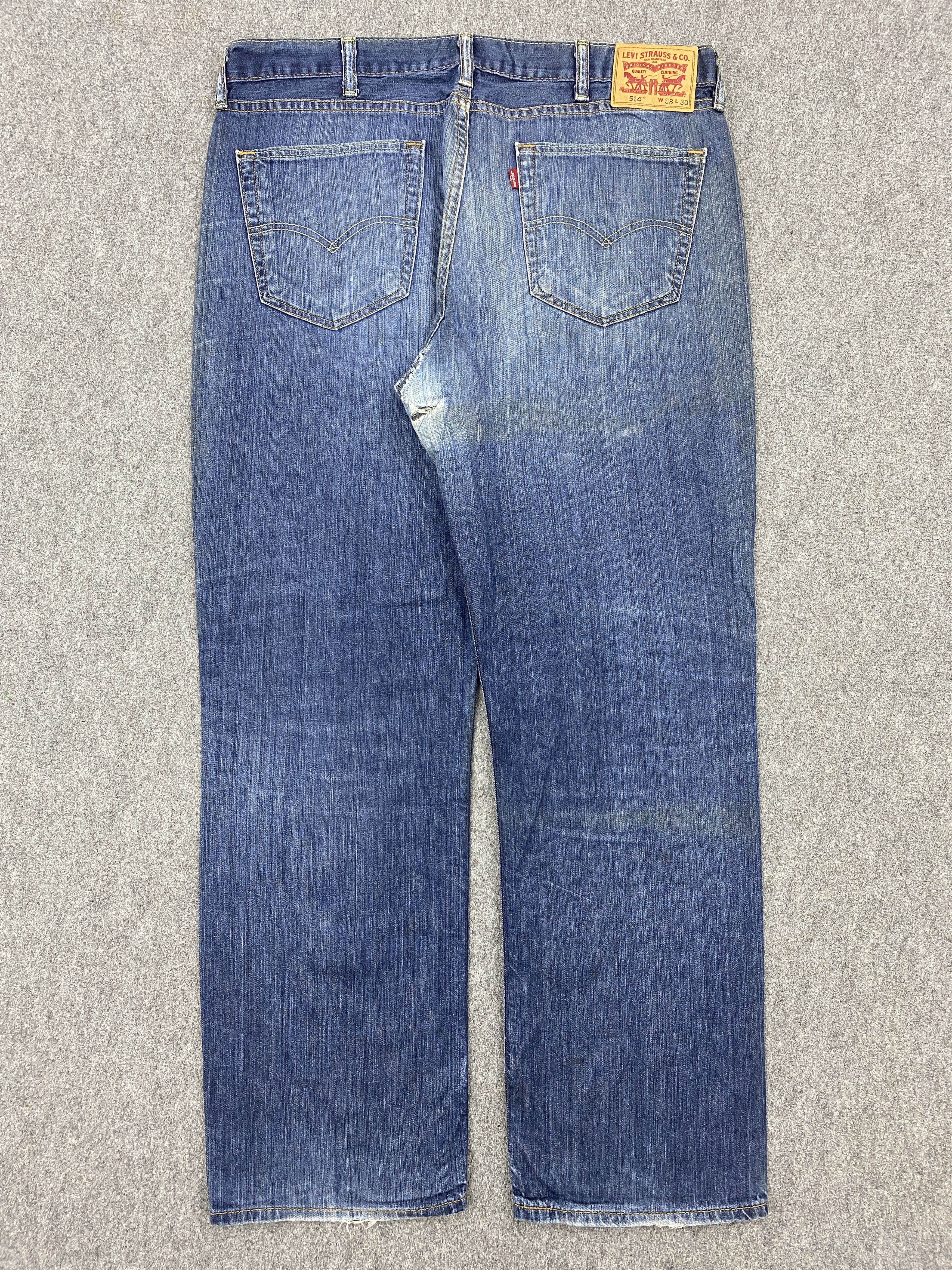 Levi's Vintage Levis 514 Faded Blue Jeans 36x30 S0039 Size US 36 / EU 52 - 3 Thumbnail