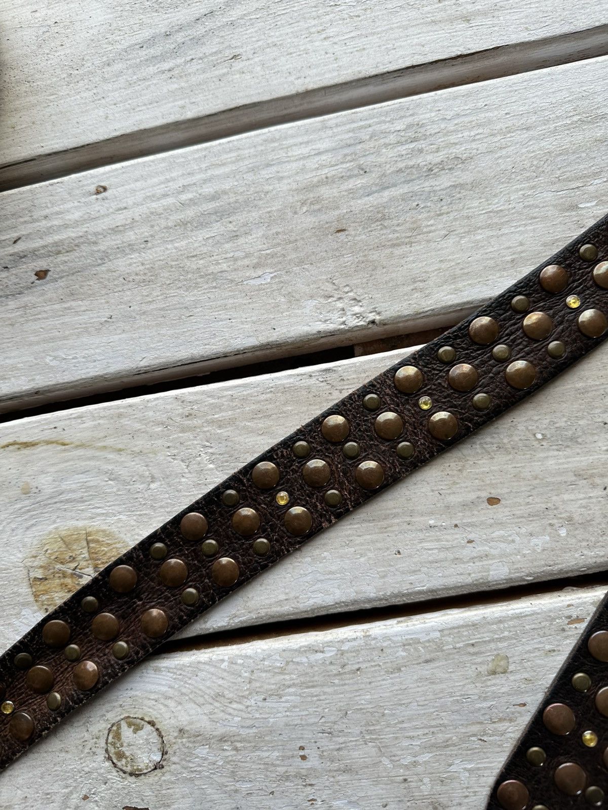 Other 🚨Vintage Crazy Metal Belt Drip Japanese Hype bb Simon Size ONE SIZE - 3 Thumbnail