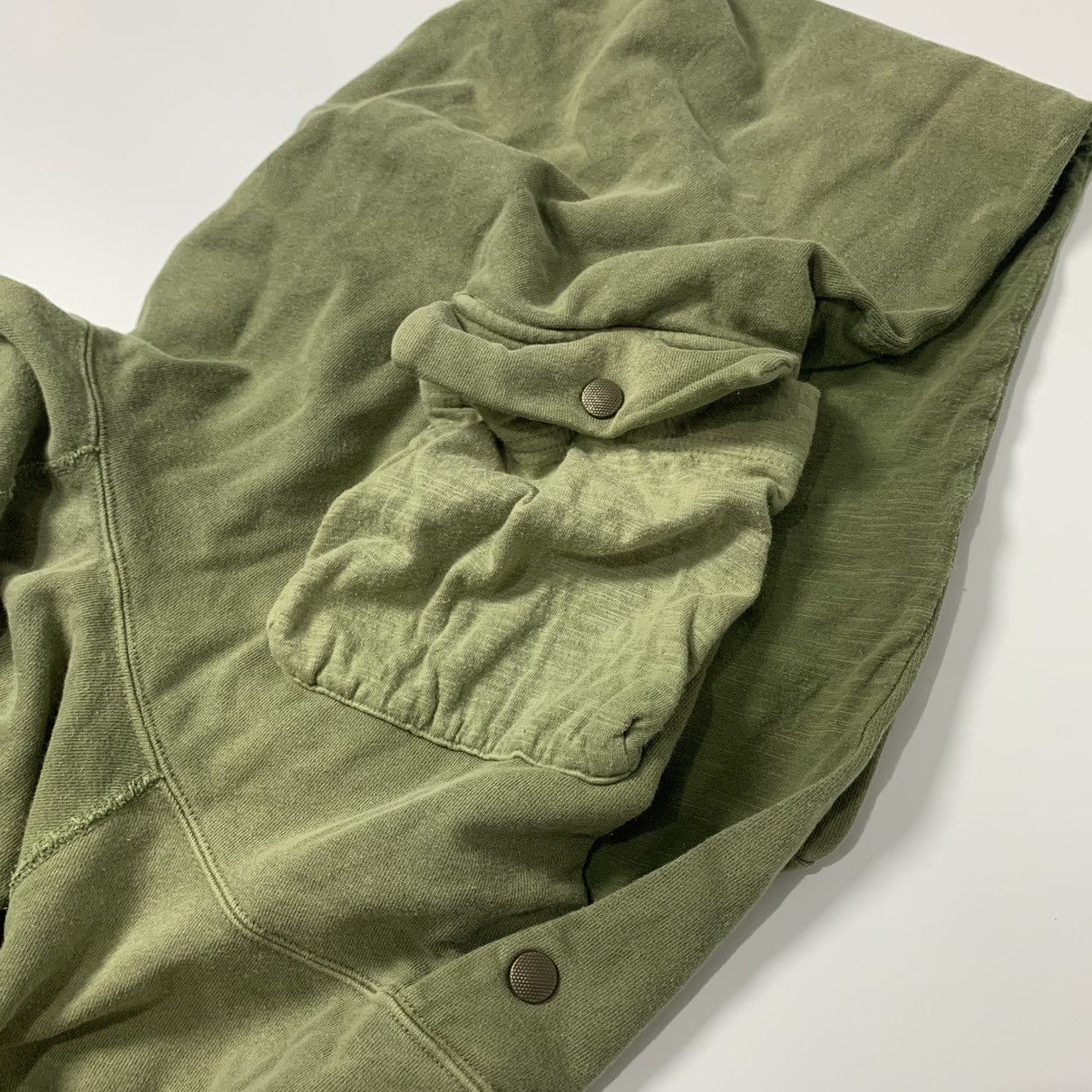 Kapital Kapital Alpine Fleecy Multi Pocket Utility Cargo Hoodie Size US XL / EU 56 / 4 - 11 Thumbnail