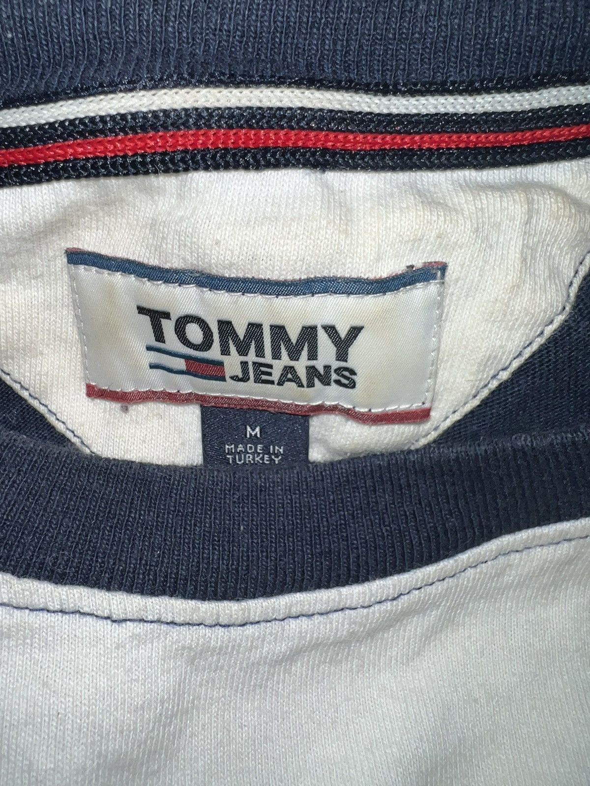Tommy Hilfiger vintage tommy jeans t-shirt Size US M / EU 48-50 / 2 - 2 Thumbnail