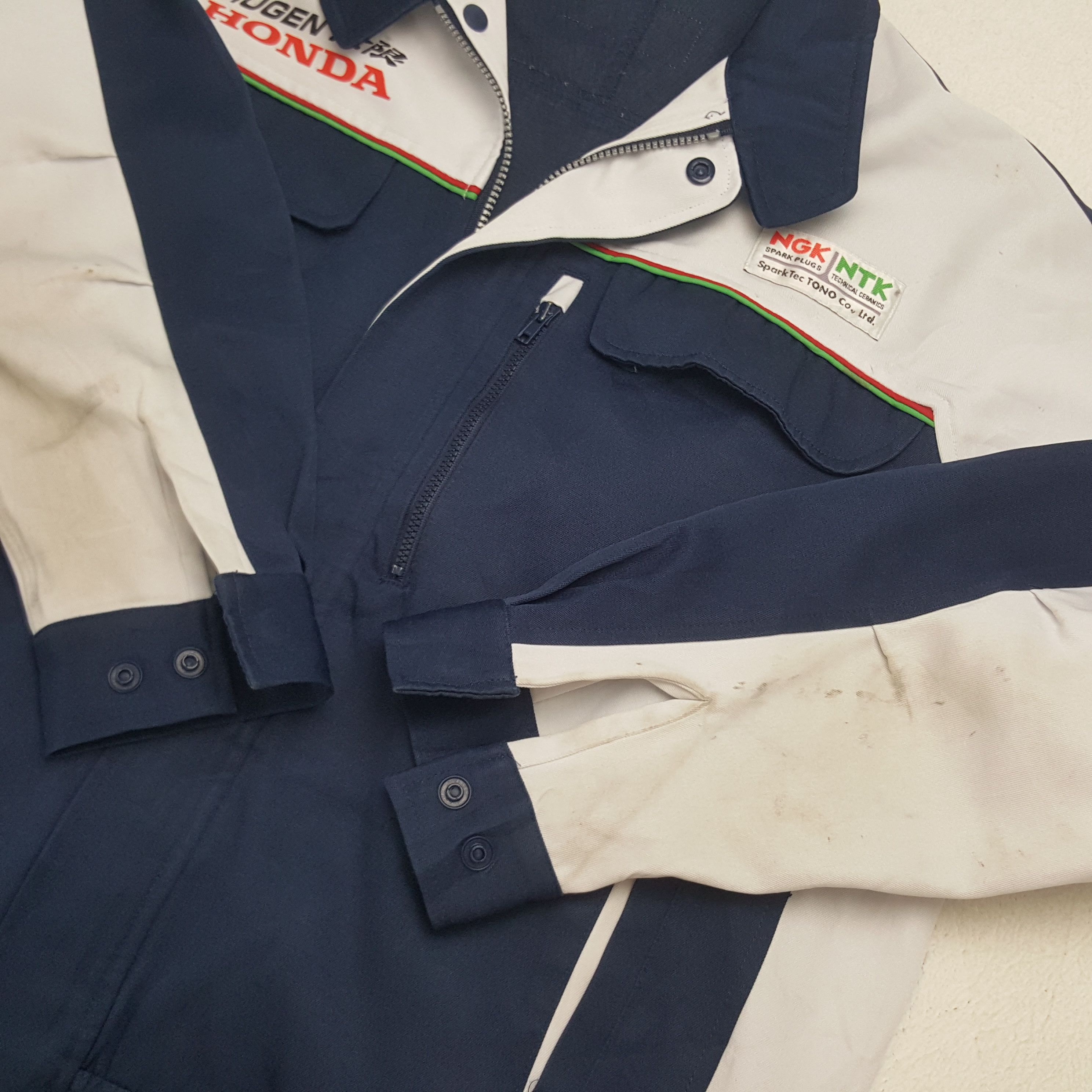 Honda × Vintage Vintage Mugen Honda Japanese Racing Custom Art Jacket Size US L / EU 52-54 / 3 - 7 Thumbnail