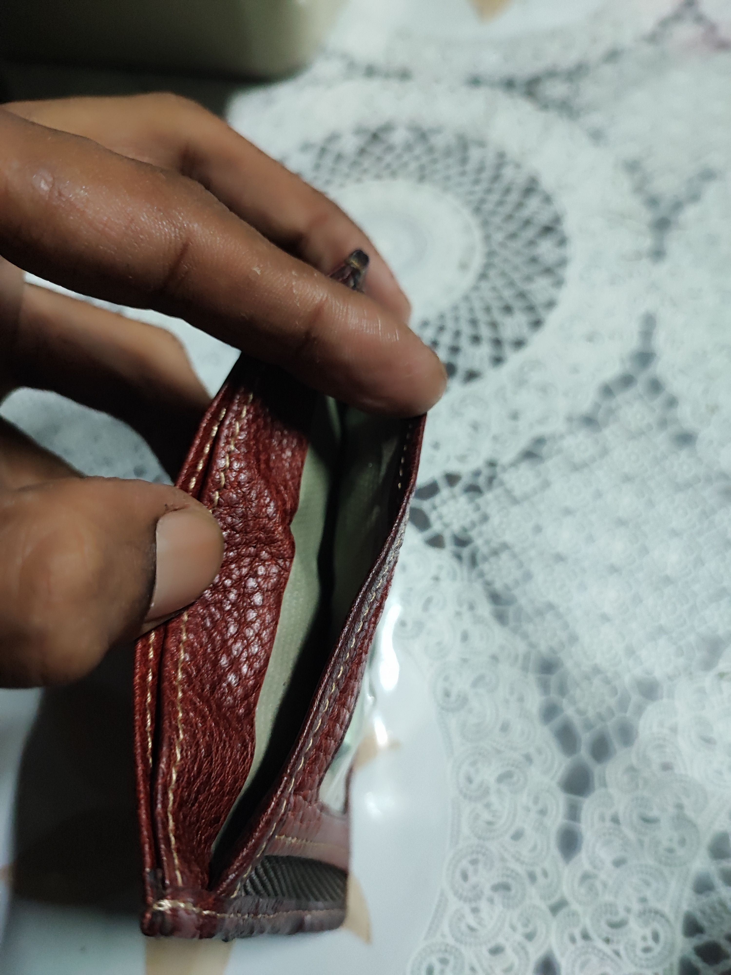 Genuine Leather × Johnston & Murphy × Vivienne Westwood Wallet Card Holder By Johnston & Murphy Size ONE SIZE - 5 Thumbnail