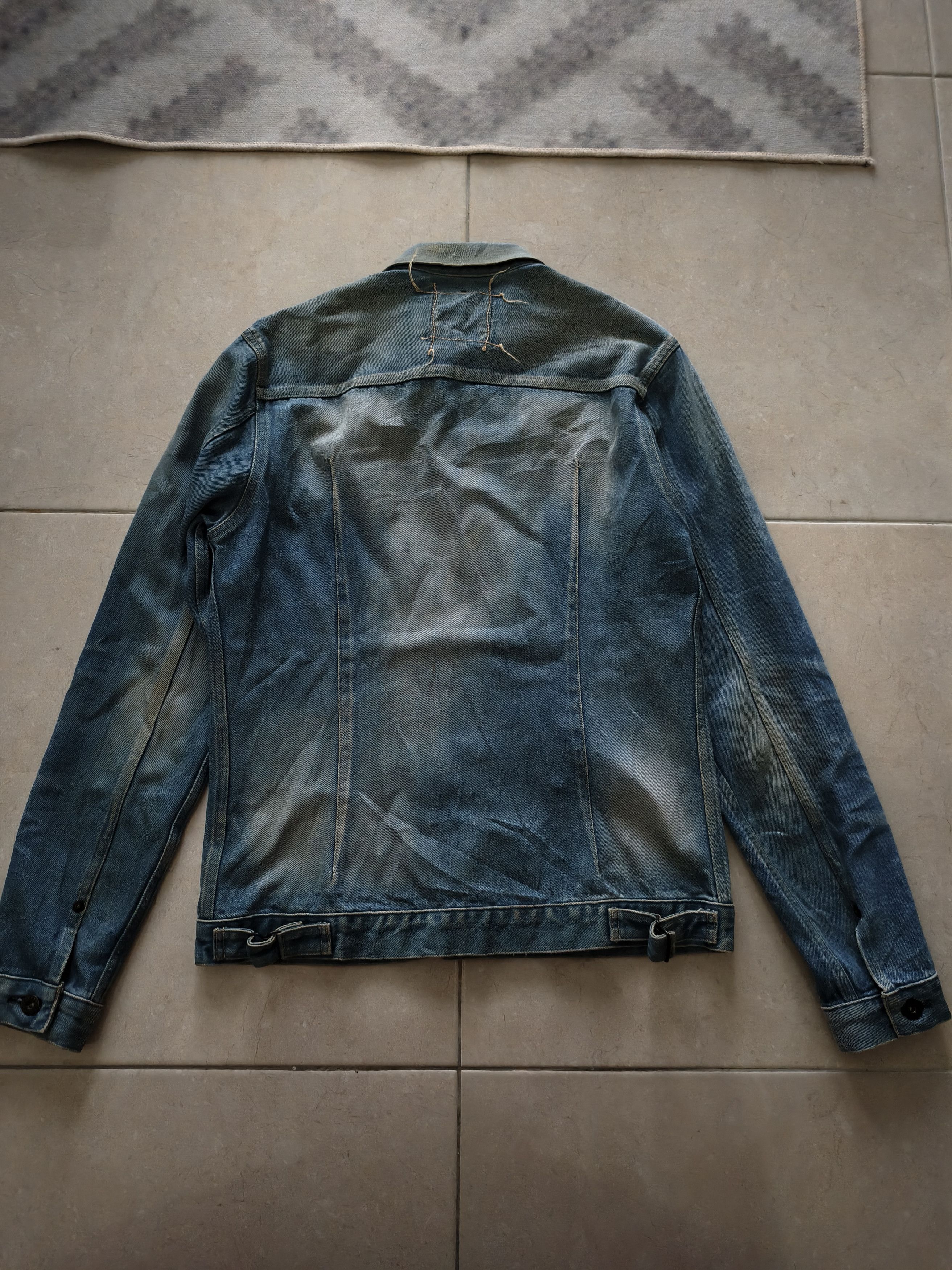 Japanese Brand × KURO 🔥STEALS🔥Very Rare KURO Denim Type 1 Denim Jacket Size US S / EU 44-46 / 1 - 4 Thumbnail
