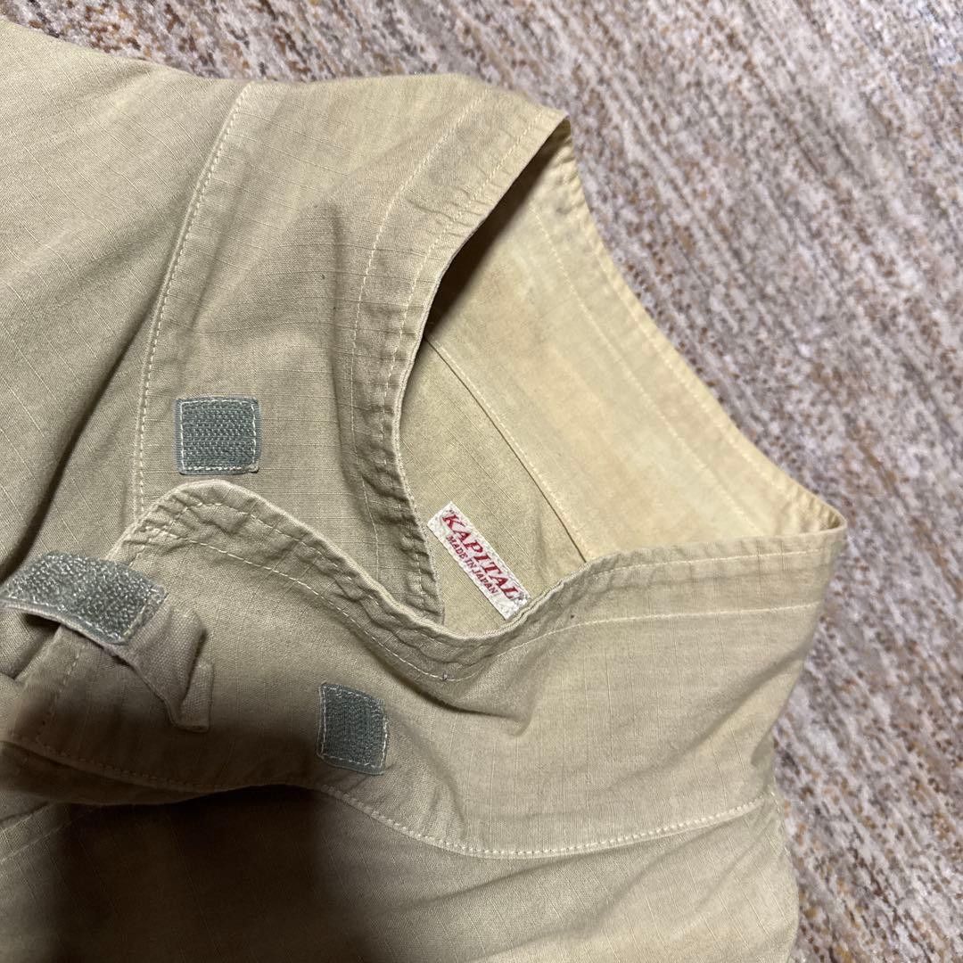 Kapital KAPITAL Light Military Coat Beige Size US S / EU 44-46 / 1 - 5 Thumbnail