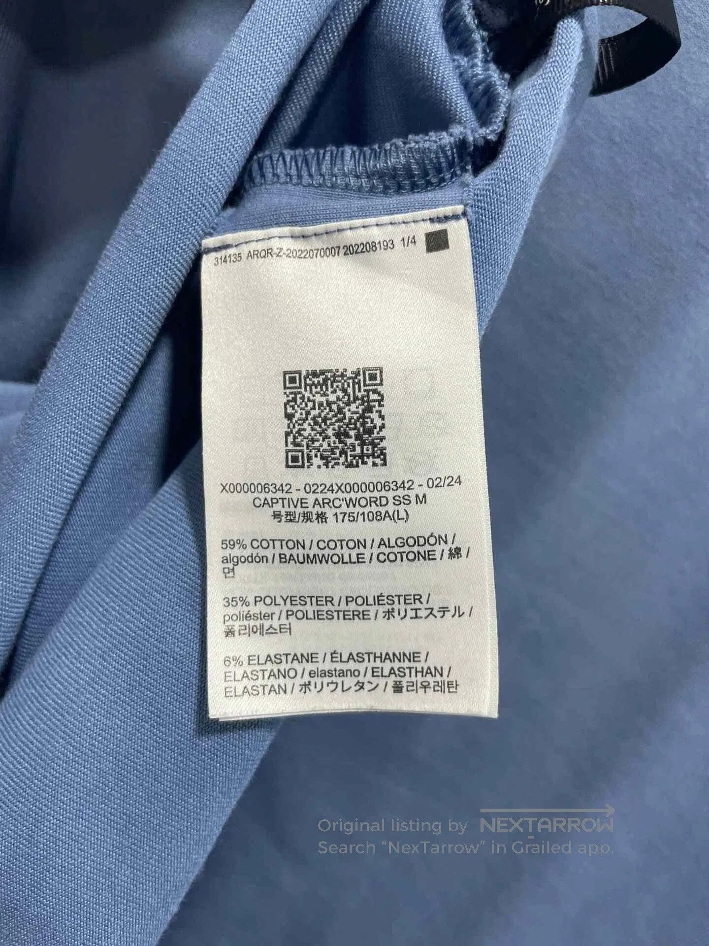 Arc'teryx ARCTERYX Logo Embroidered Loose Short Sleeve L. Size US L / EU 52-54 / 3 - 3 Thumbnail