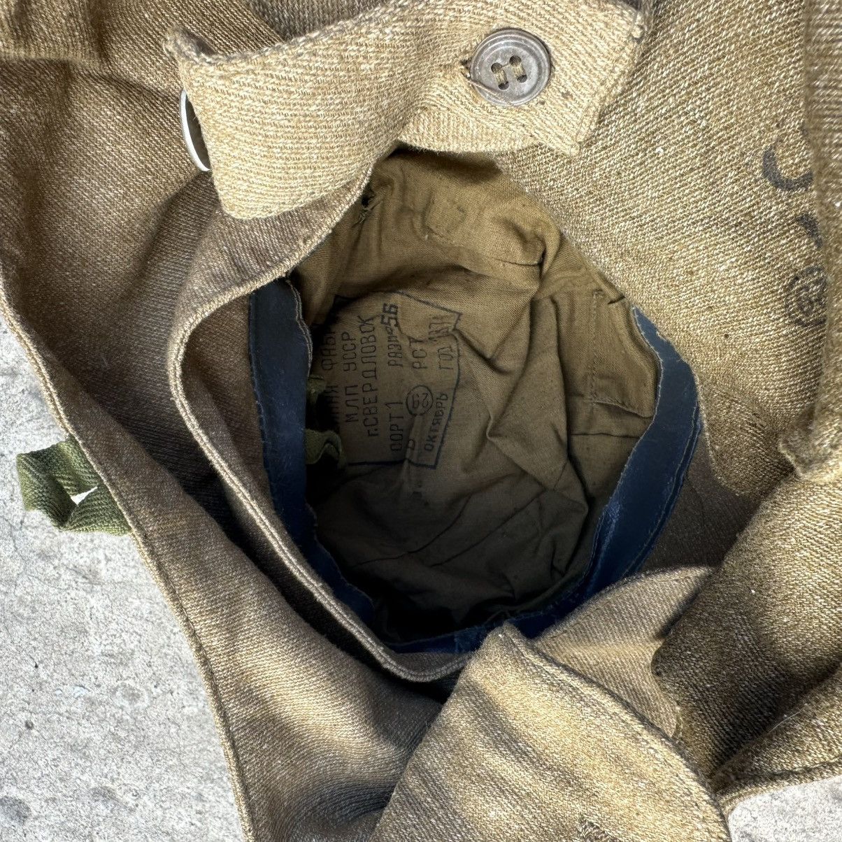 If Six Was Nine × Japanese Brand Vintage OKZK Cap Balaclava USSR Afghanistan 70s Y2K Crazyy Size ONE SIZE - 23 Thumbnail
